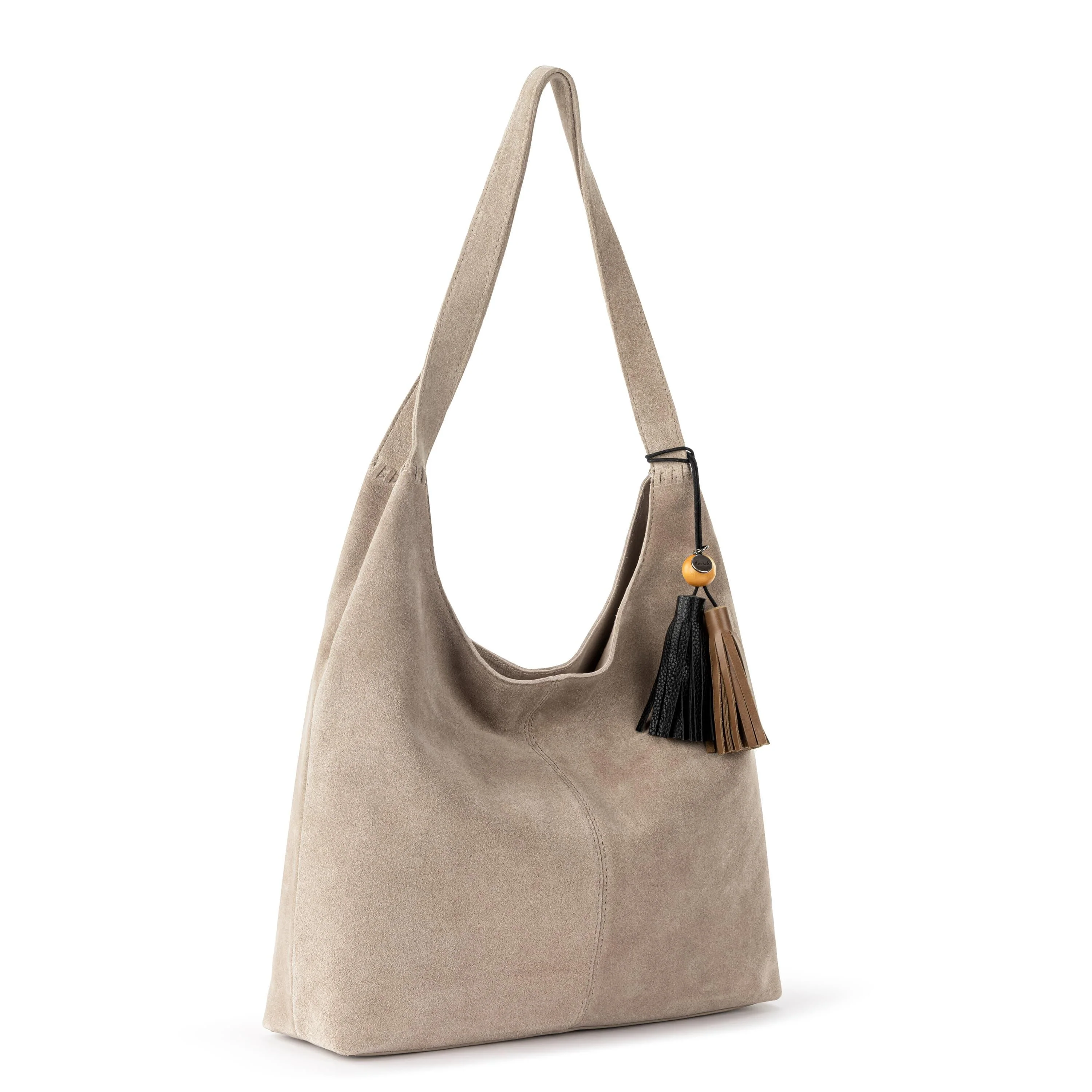 Huntley Hobo - Leather - Sand Suede - Image 3