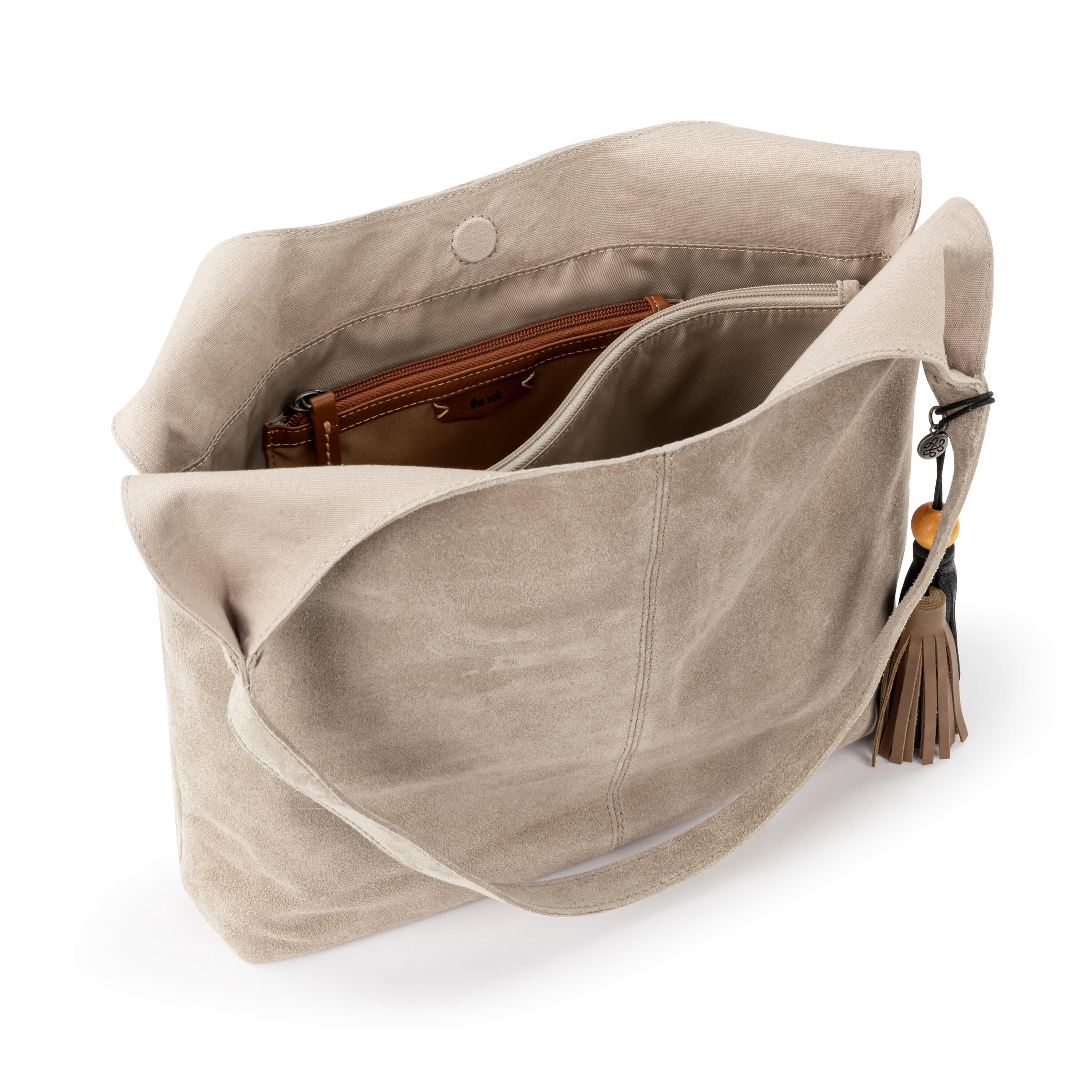Huntley Hobo - Leather - Sand Suede - Image 4