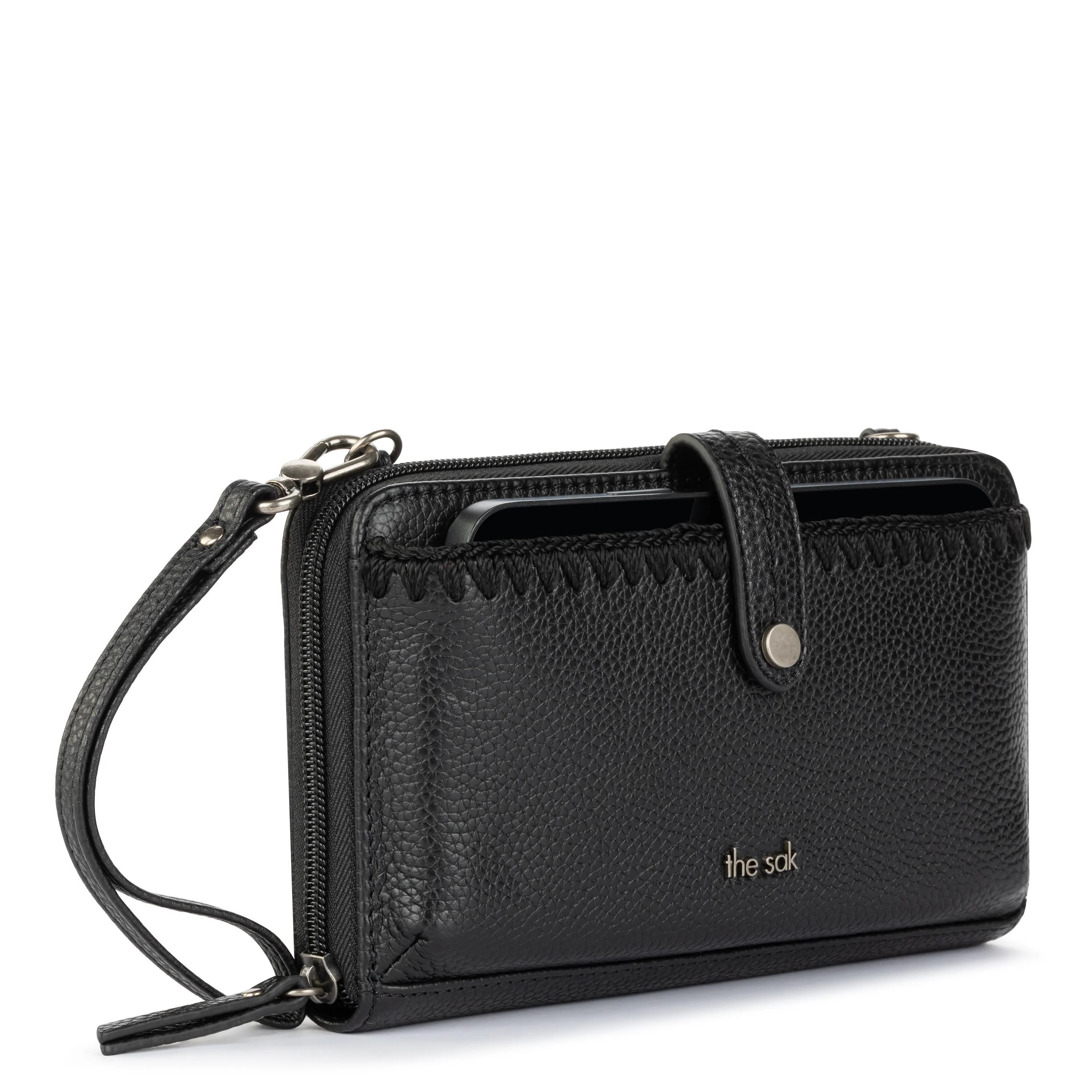 Iris Smartphone Wallet - Leather - Black - Image 4