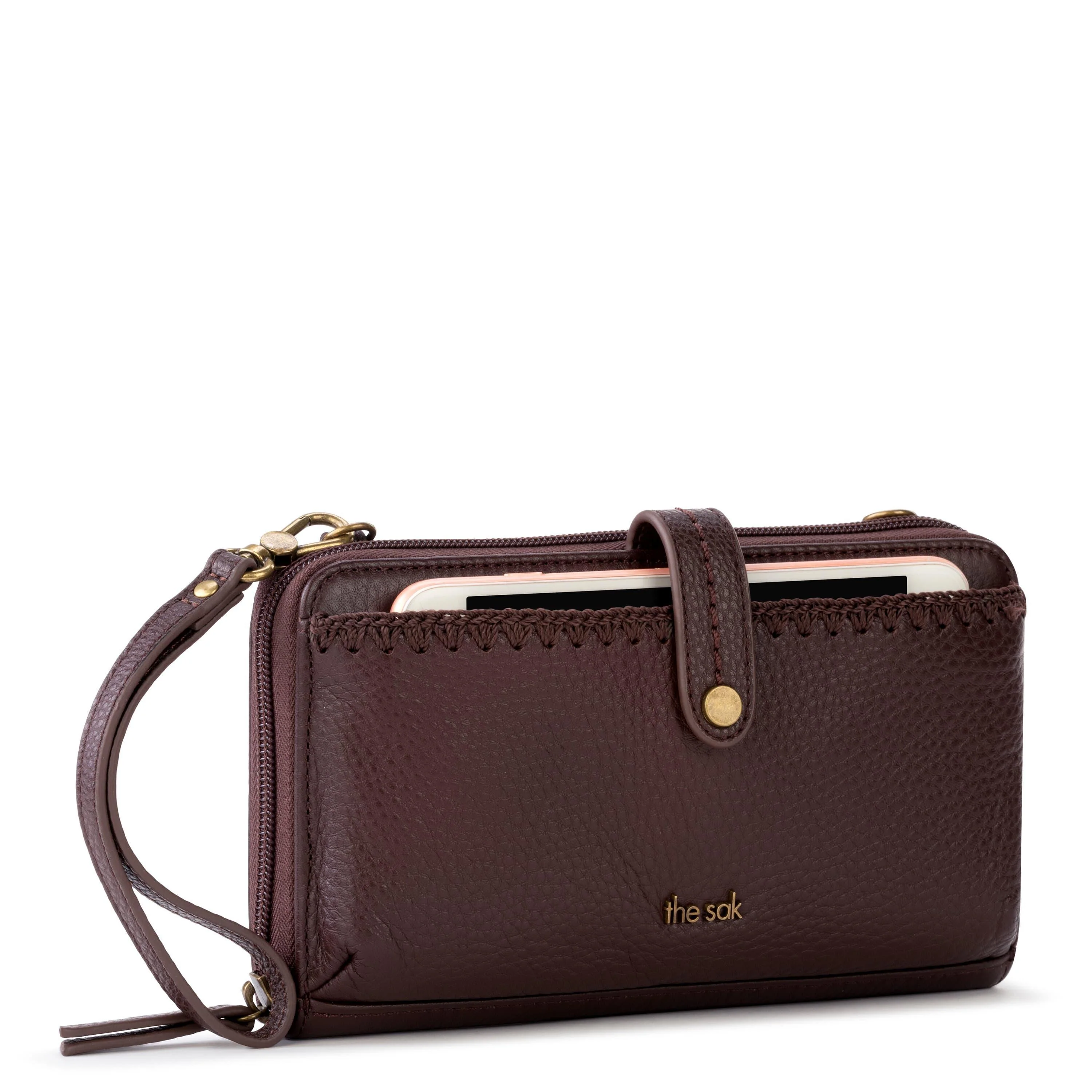 Iris Smartphone Wallet - Leather - Mahogany - Image 3