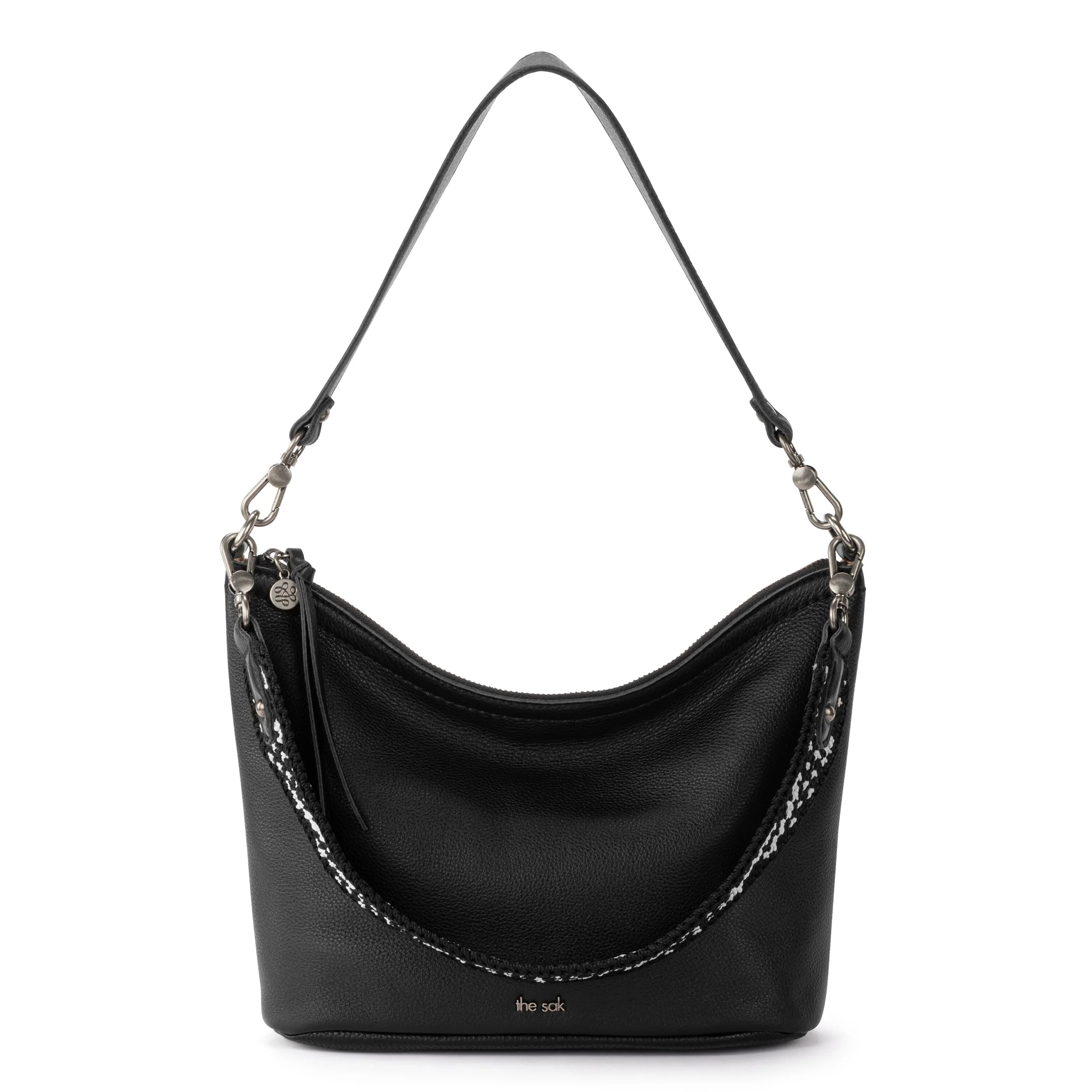 Jasmine Small Hobo - Leather - Black