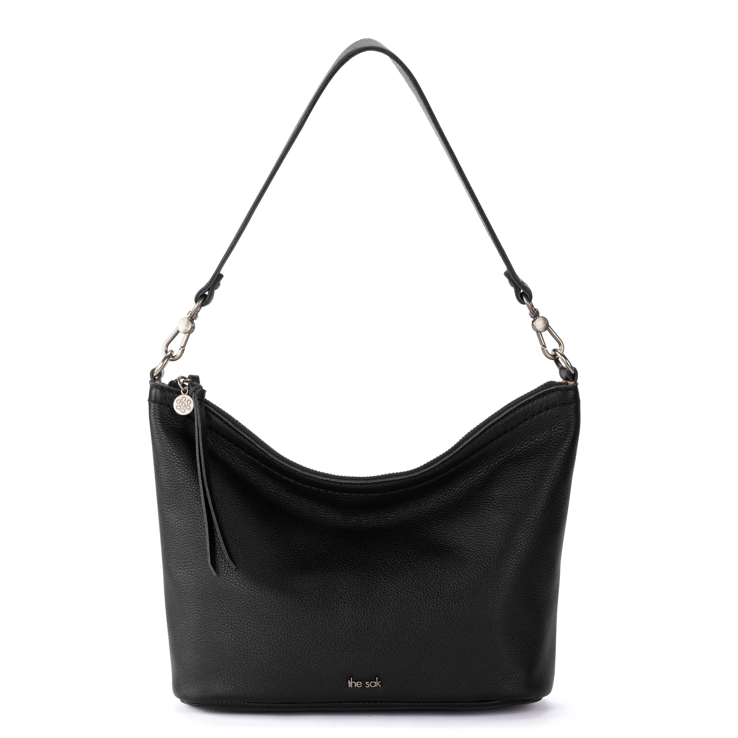 Jasmine Small Hobo - Leather - Black - Image 3