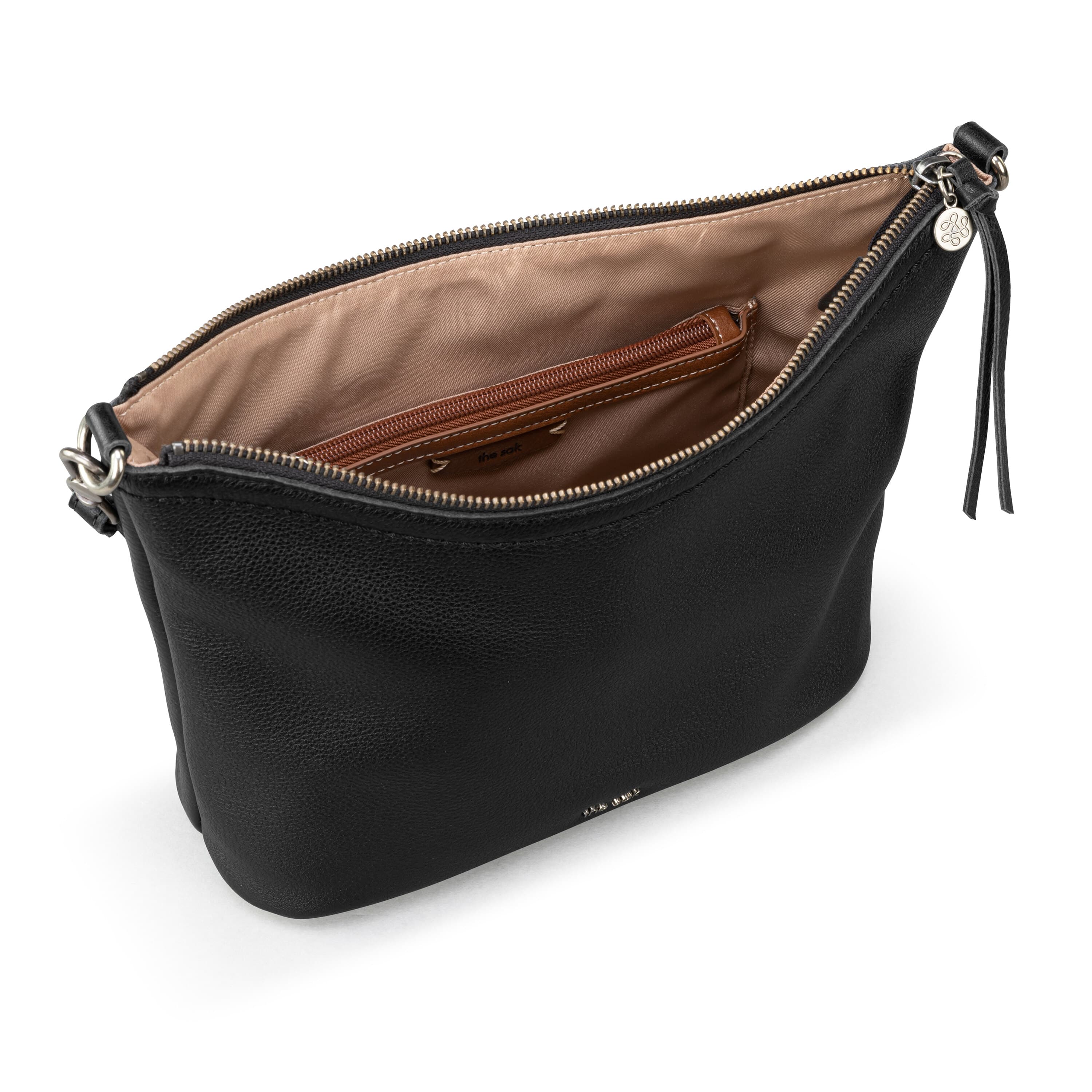 Jasmine Small Hobo - Leather - Black - Image 6