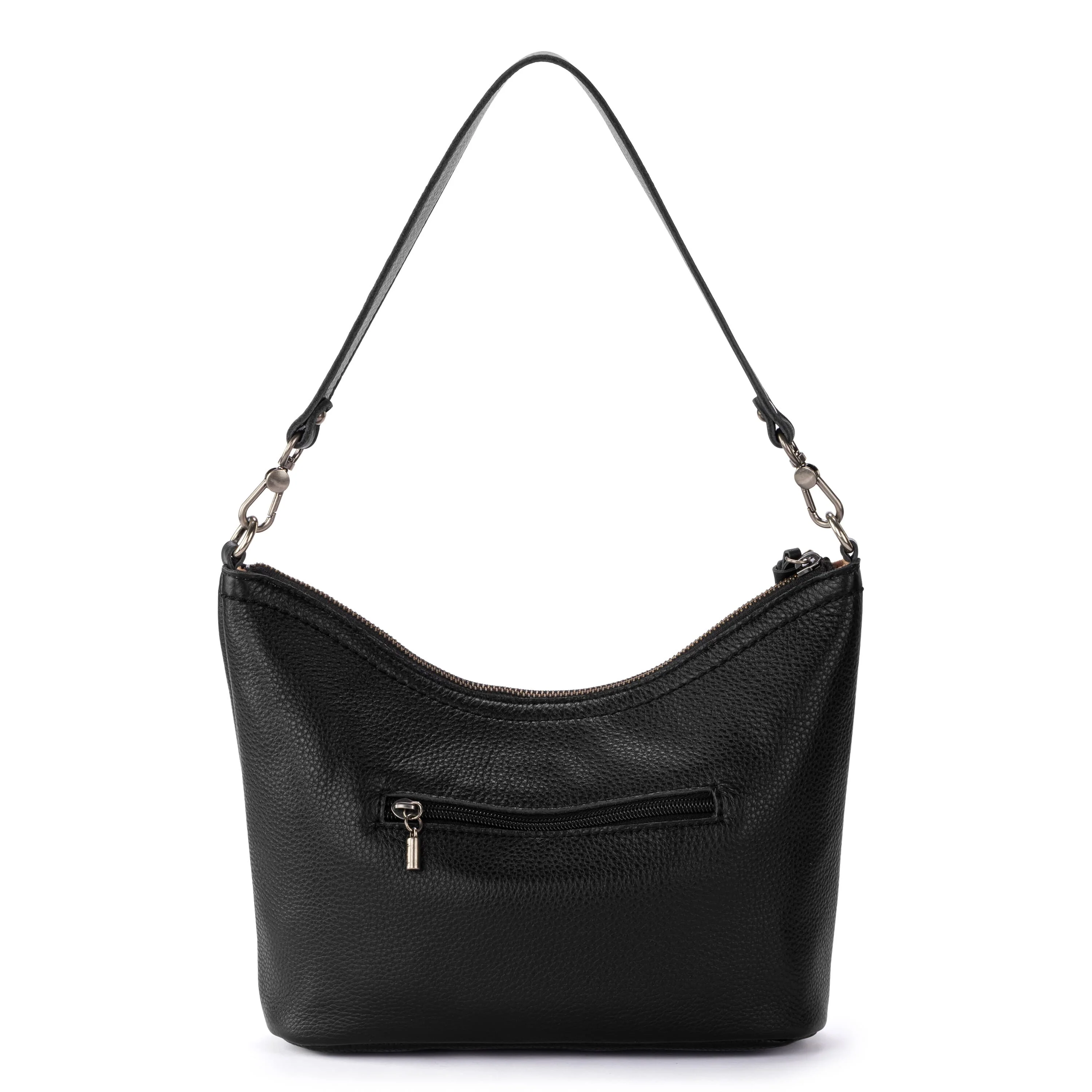 Jasmine Small Hobo - Leather - Black - Image 7