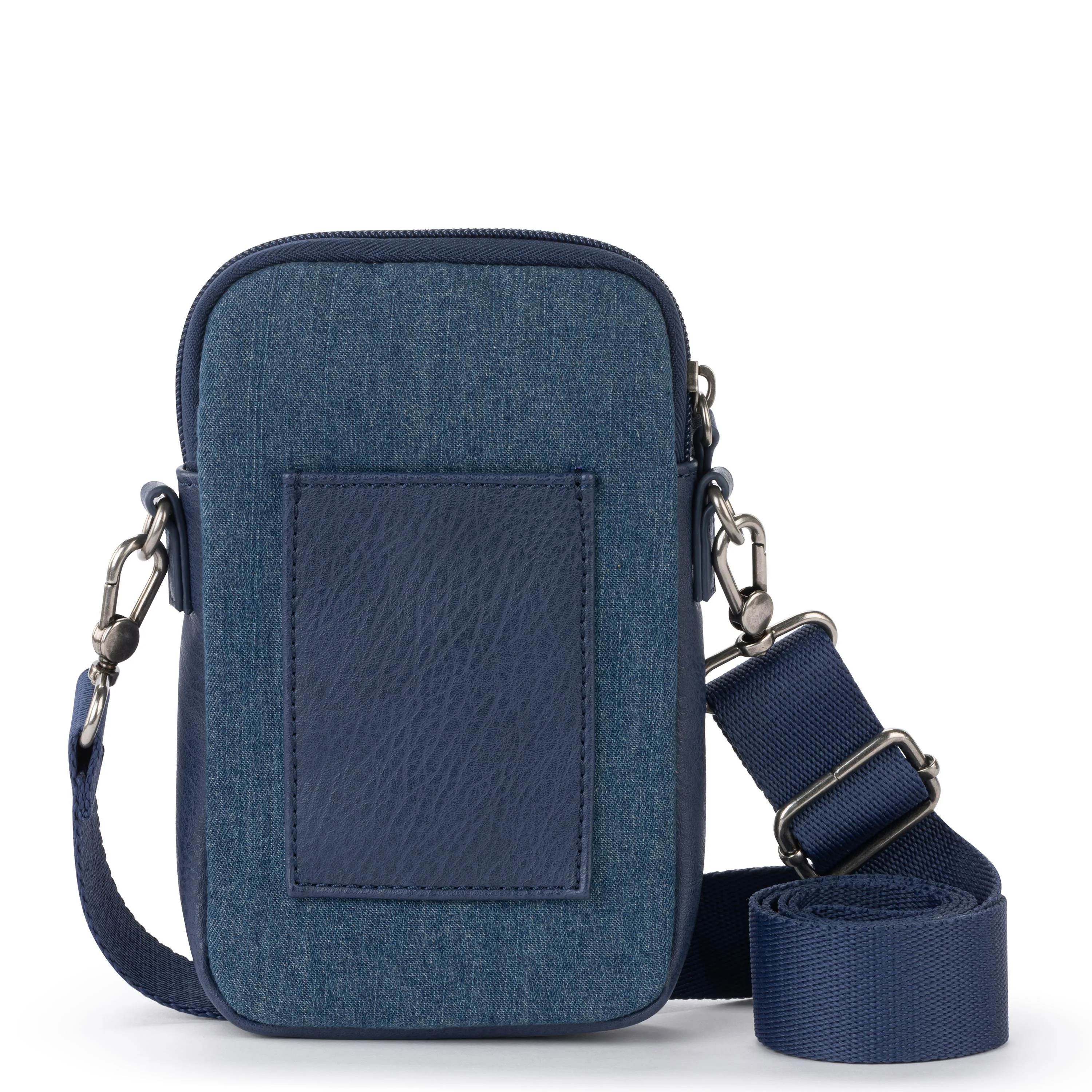Koa Smartphone Crossbody - Denim - Denim Retro Flower - Image 5