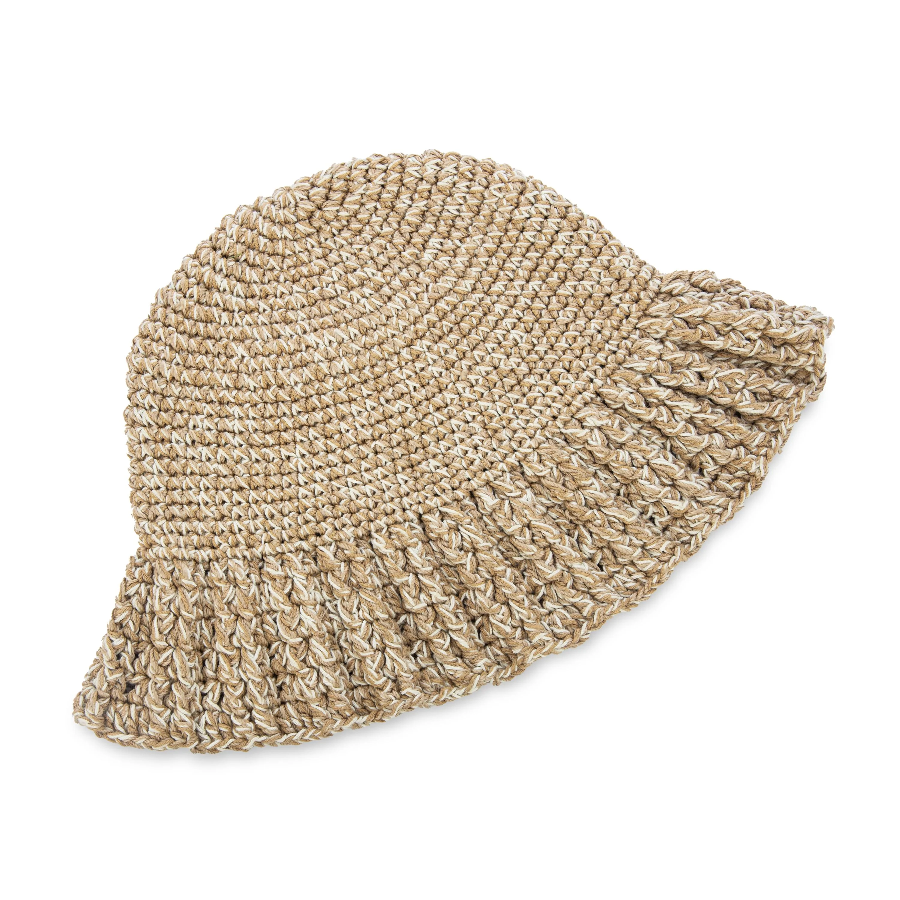 Lanie Bucket Hat - Hand Crochet - Bamboo Static - Image 4
