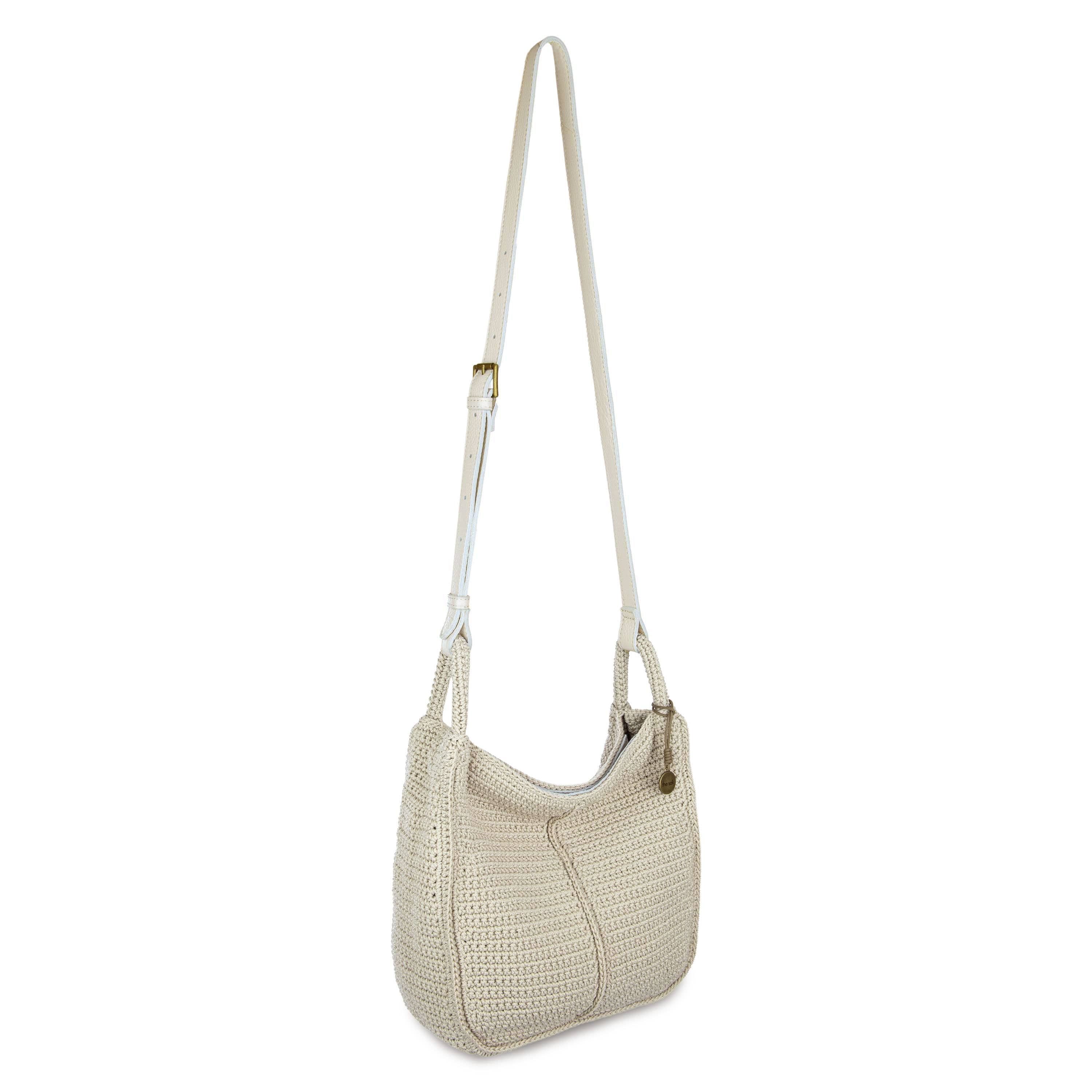 Los Feliz Crossbody - Hand Crochet - Ecru - Image 4