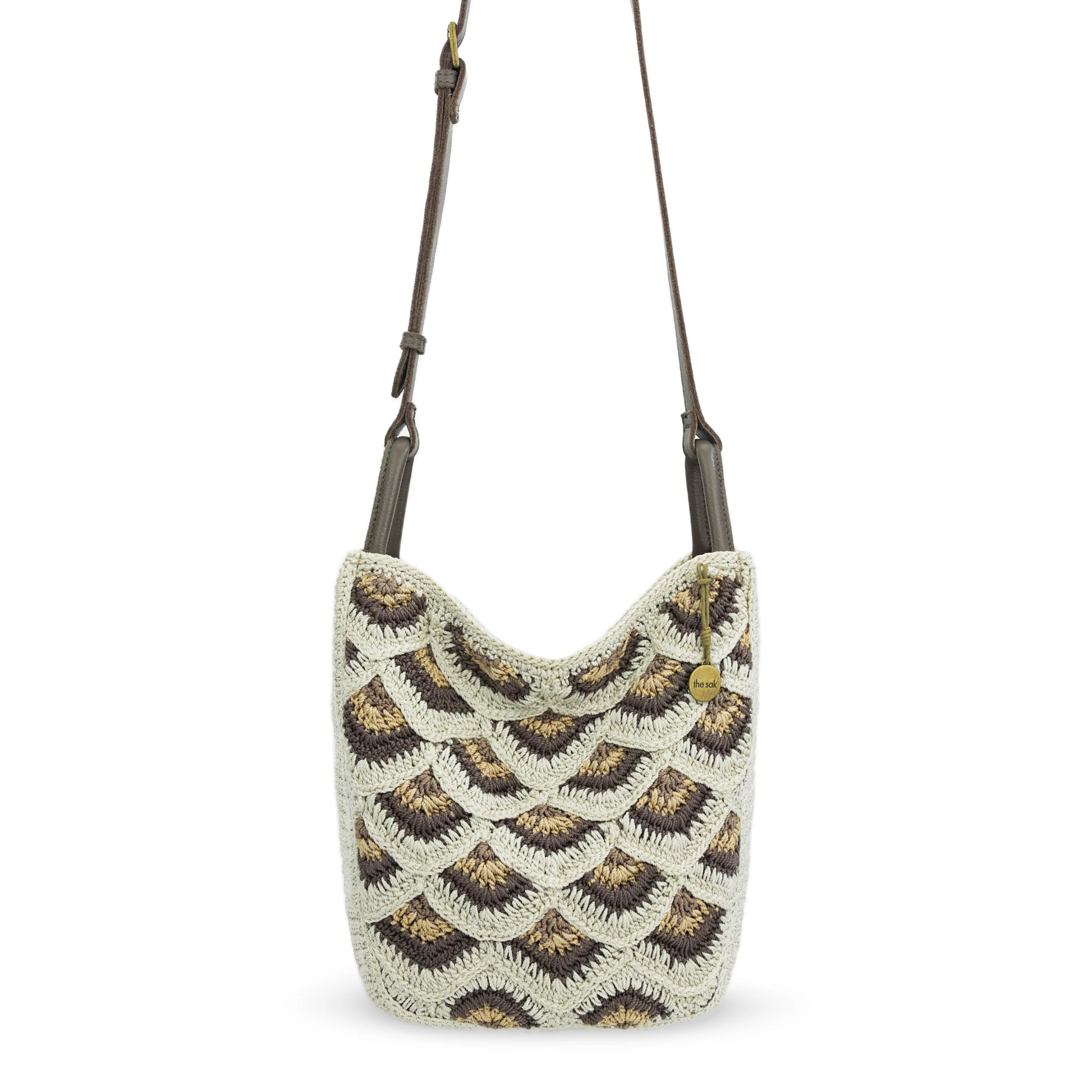 Los Feliz Crossbody - Hand Crochet - Natural Mermaid - Image 2