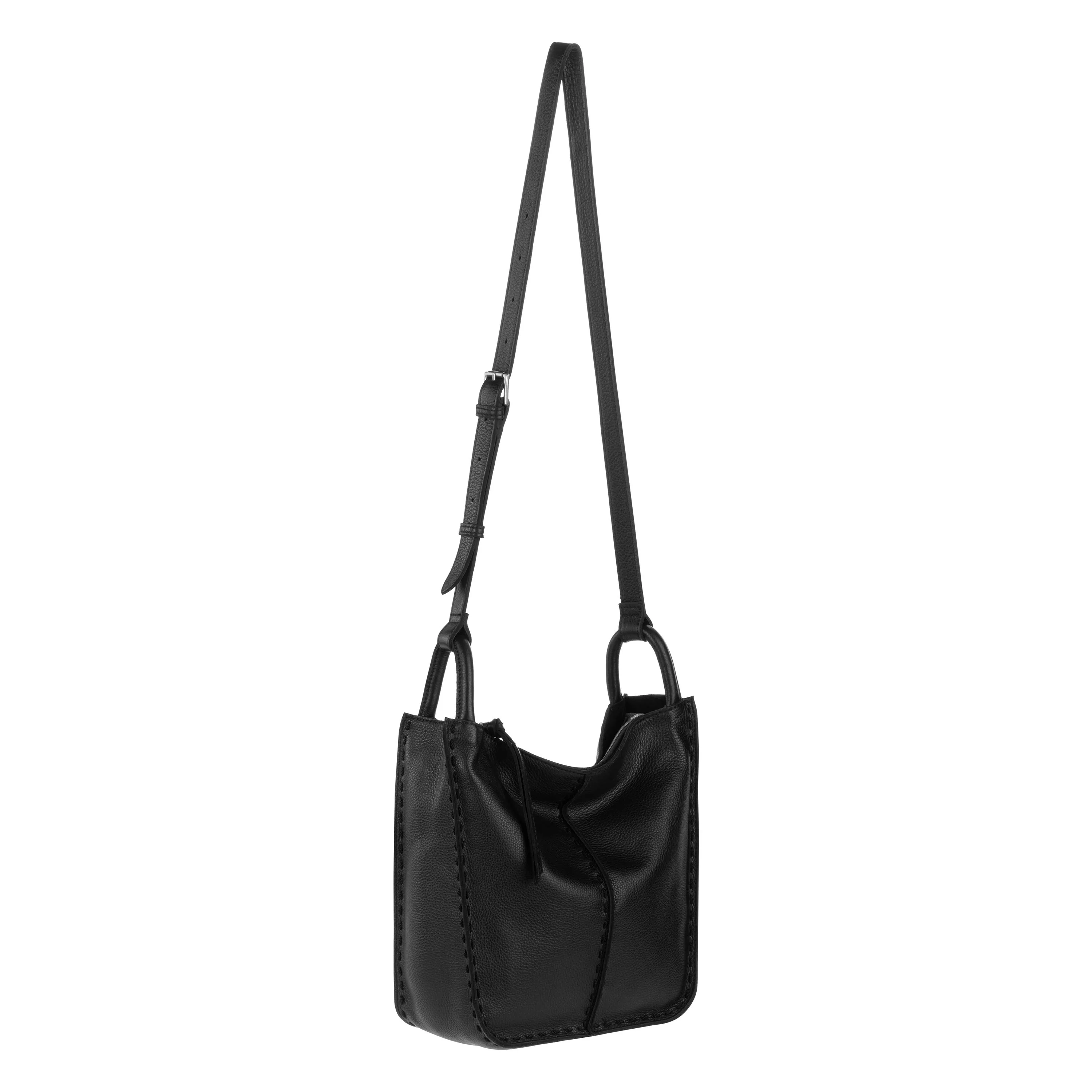 Los Feliz Crossbody - Leather - Black - Image 4
