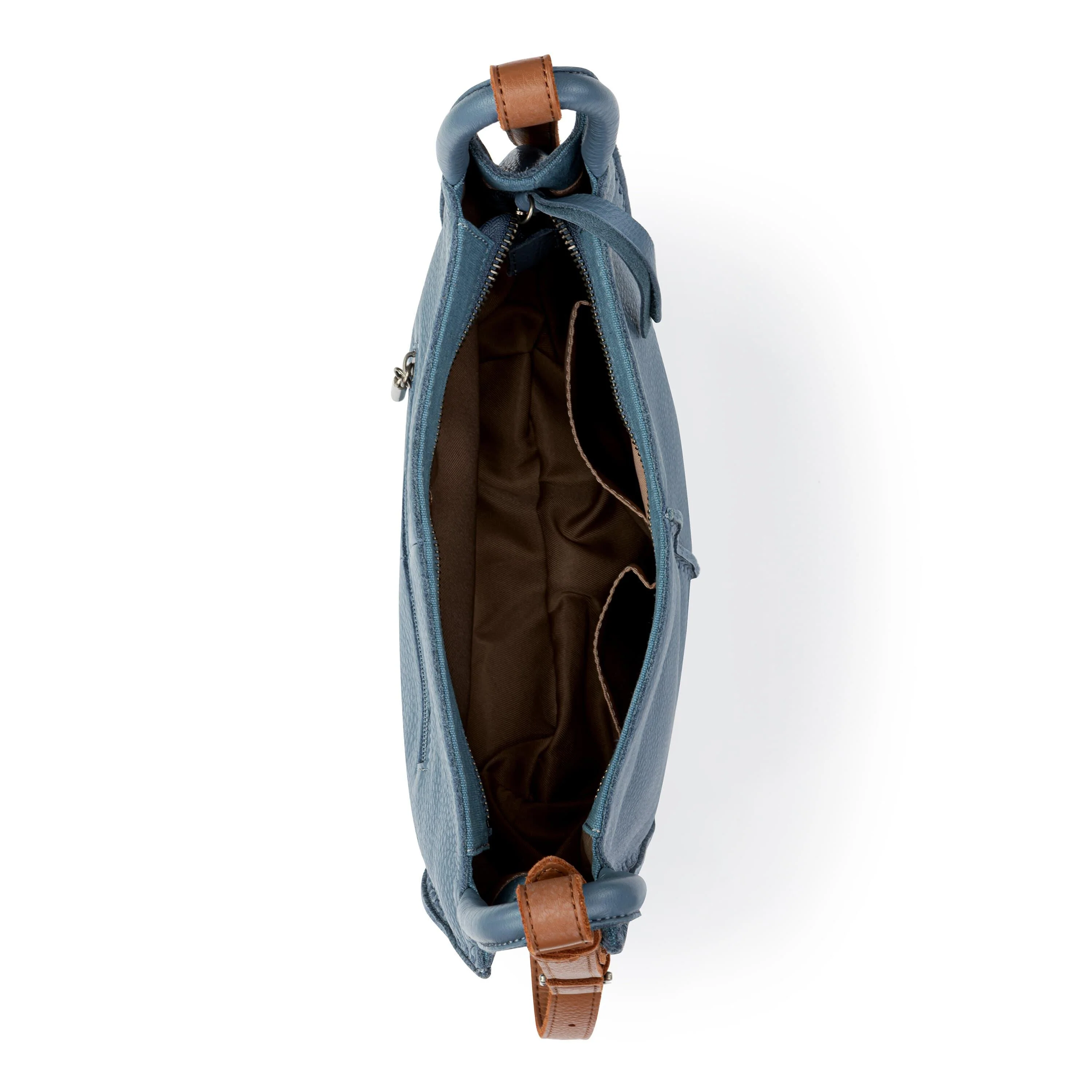 Los Feliz Crossbody - Leather - Maritime - Image 5