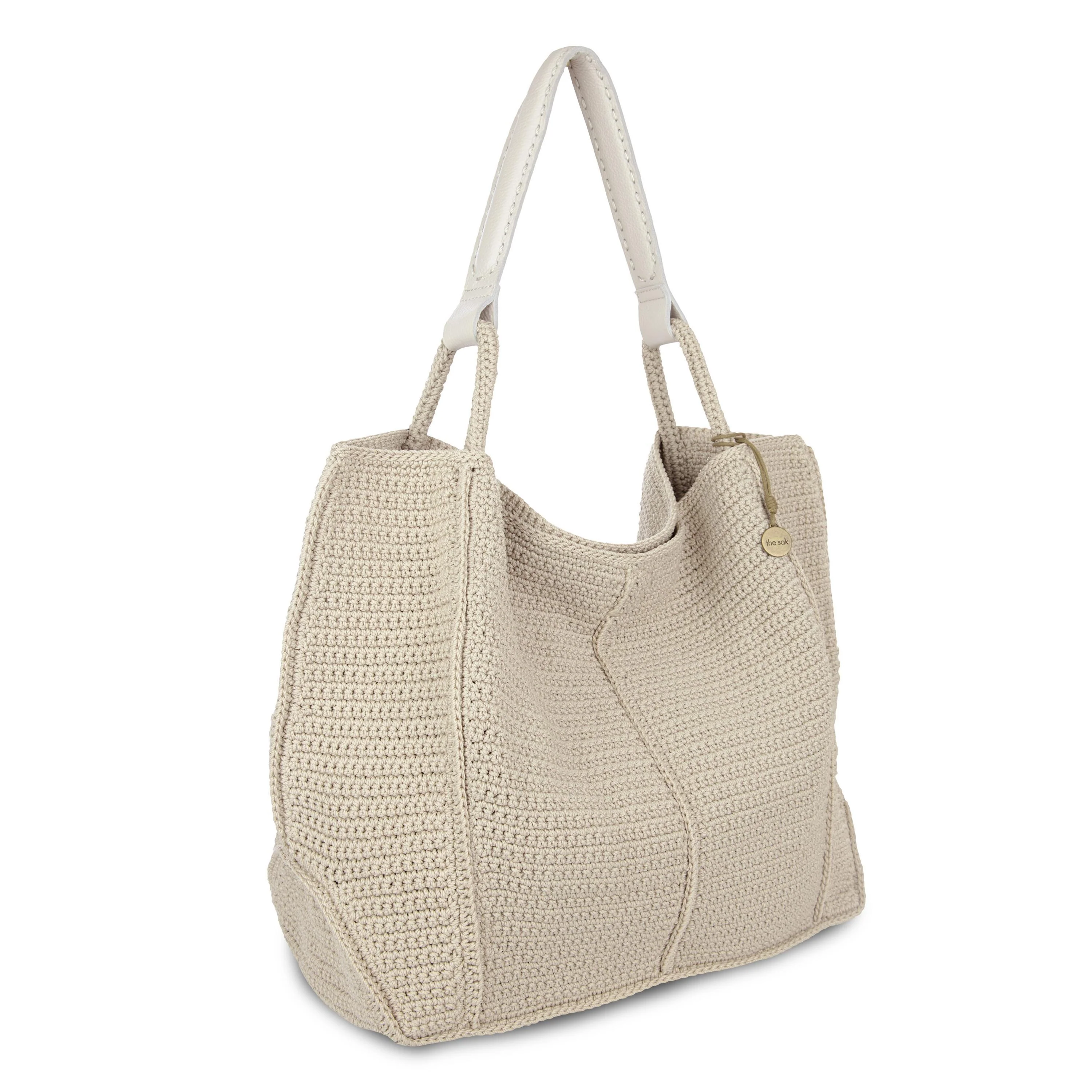 Los Feliz Large Tote - Hand Crochet - Ecru - Image 3