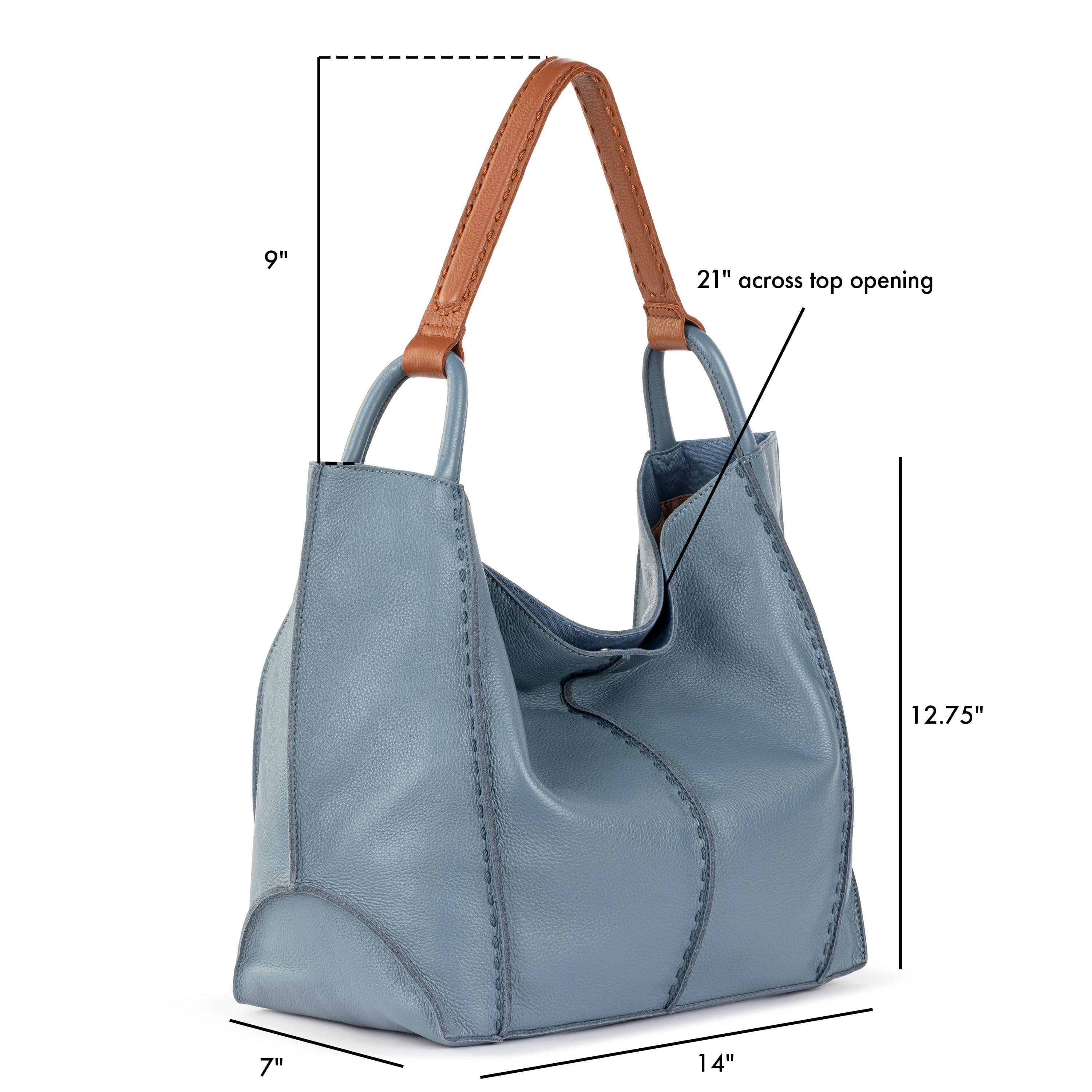 Los Feliz Large Tote - Leather - Maritime - Image 6