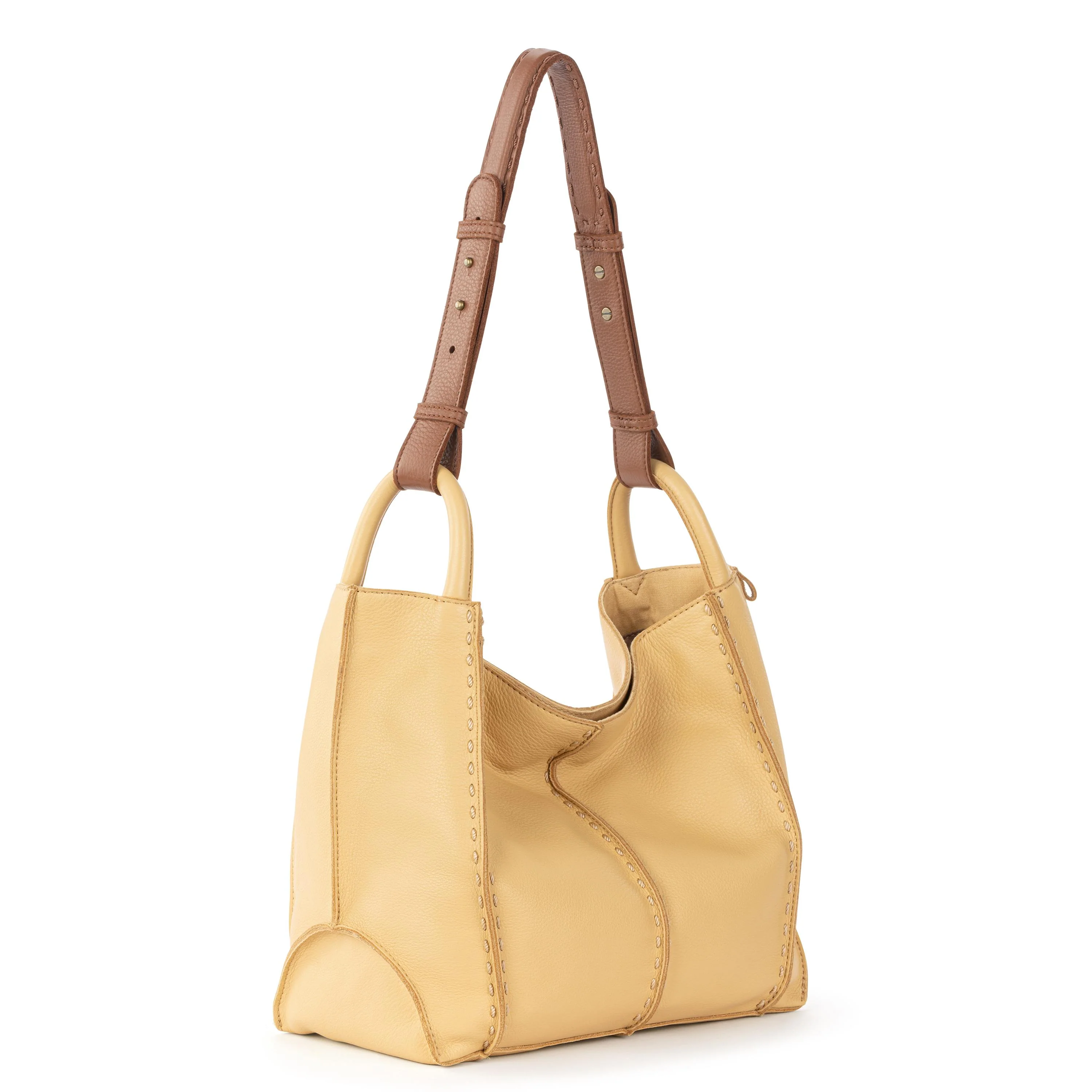 Los Feliz Medium Tote - Leather - Buttercup - Image 2