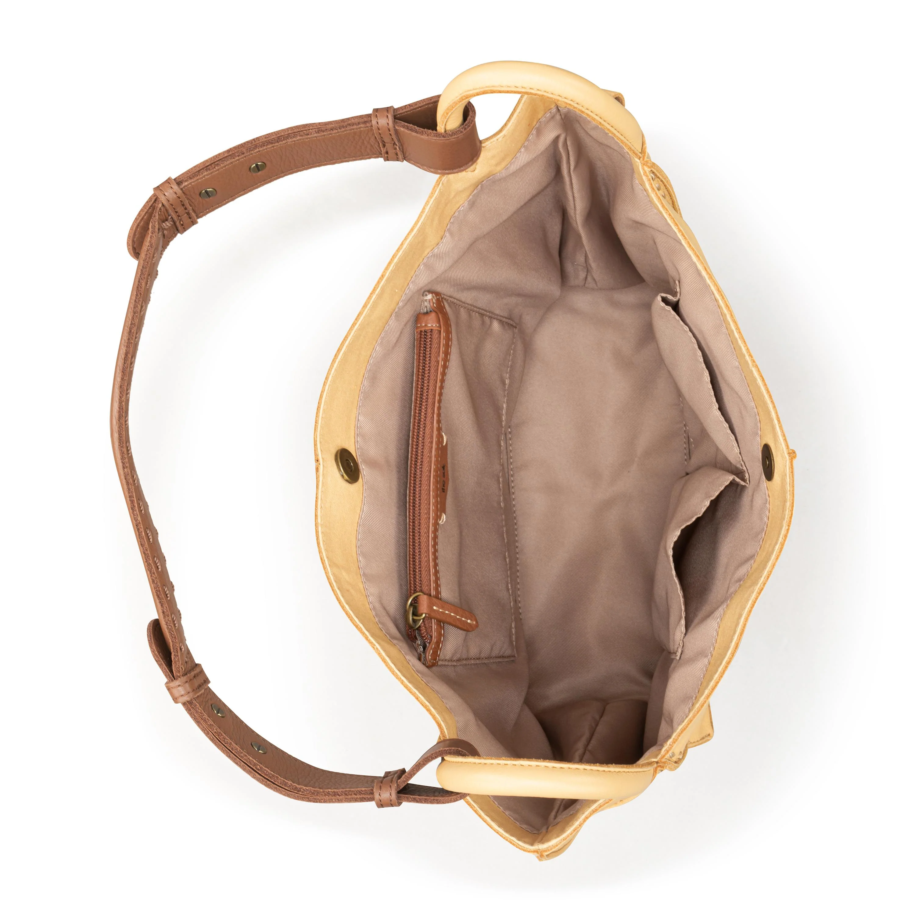 Los Feliz Medium Tote - Leather - Buttercup - Image 3