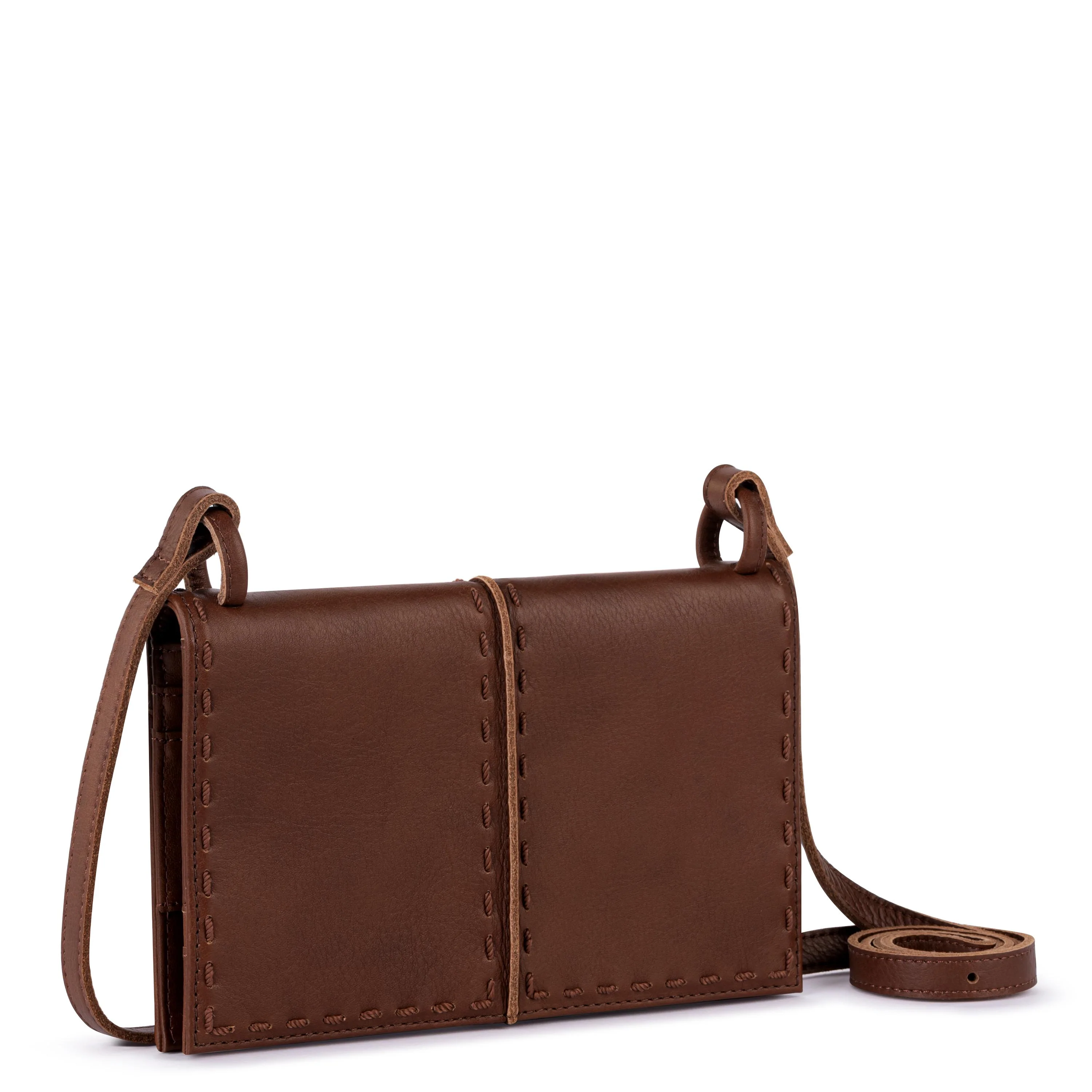 Los Feliz Phone Wallet - Leather - Whiskey - Image 4