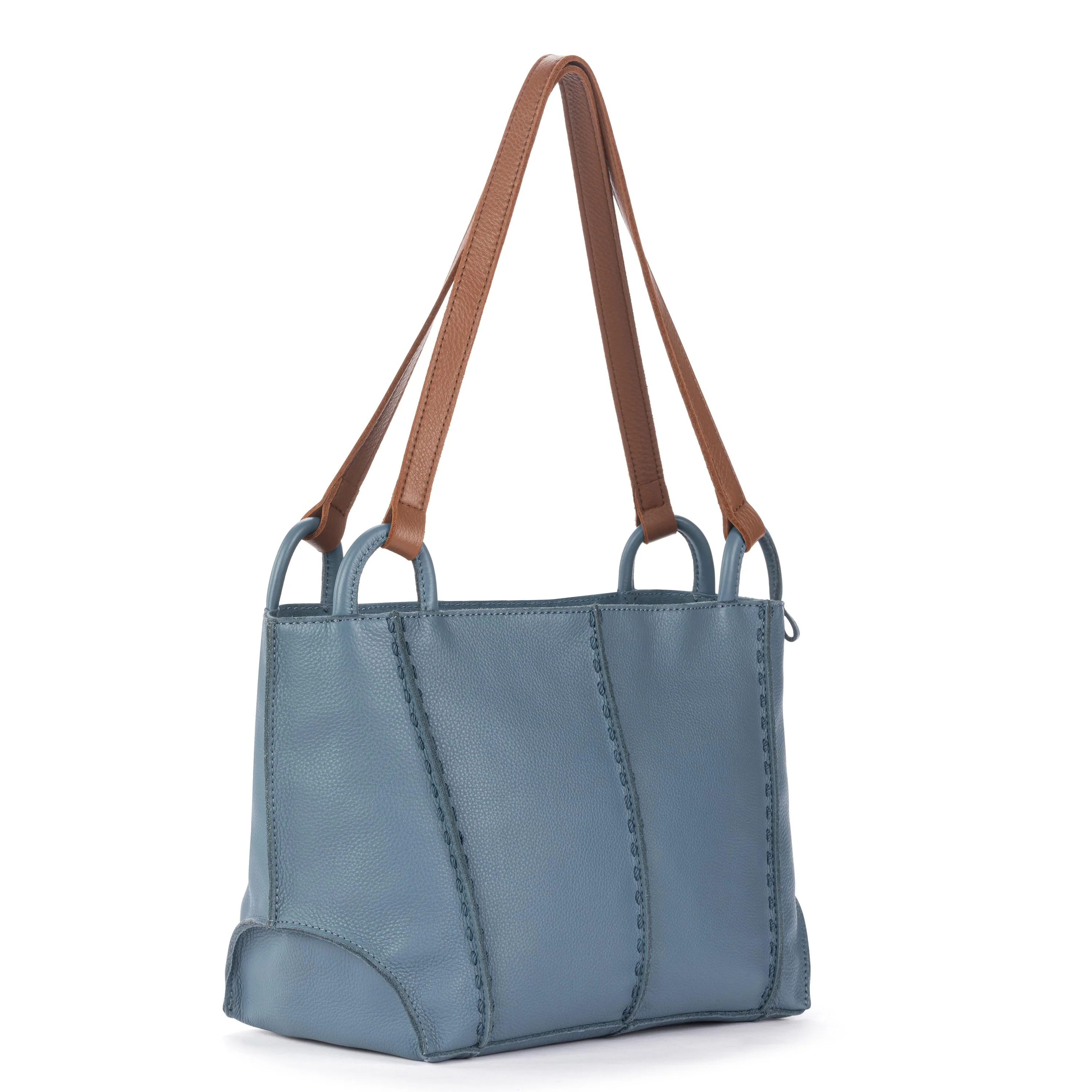 Los Feliz Satchel - Leather - Maritime - Image 3