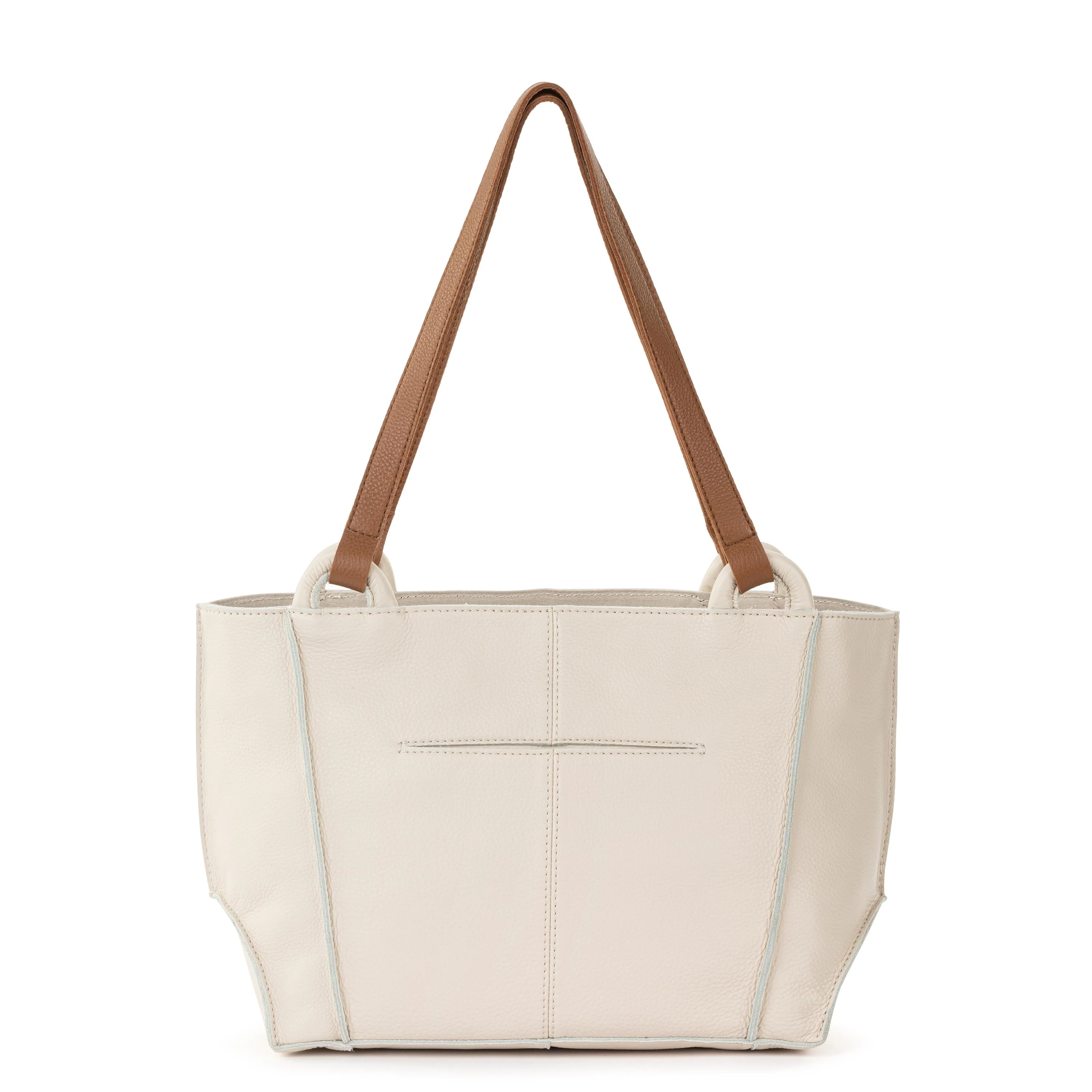 Los Feliz Satchel - Leather - Stone - Image 5