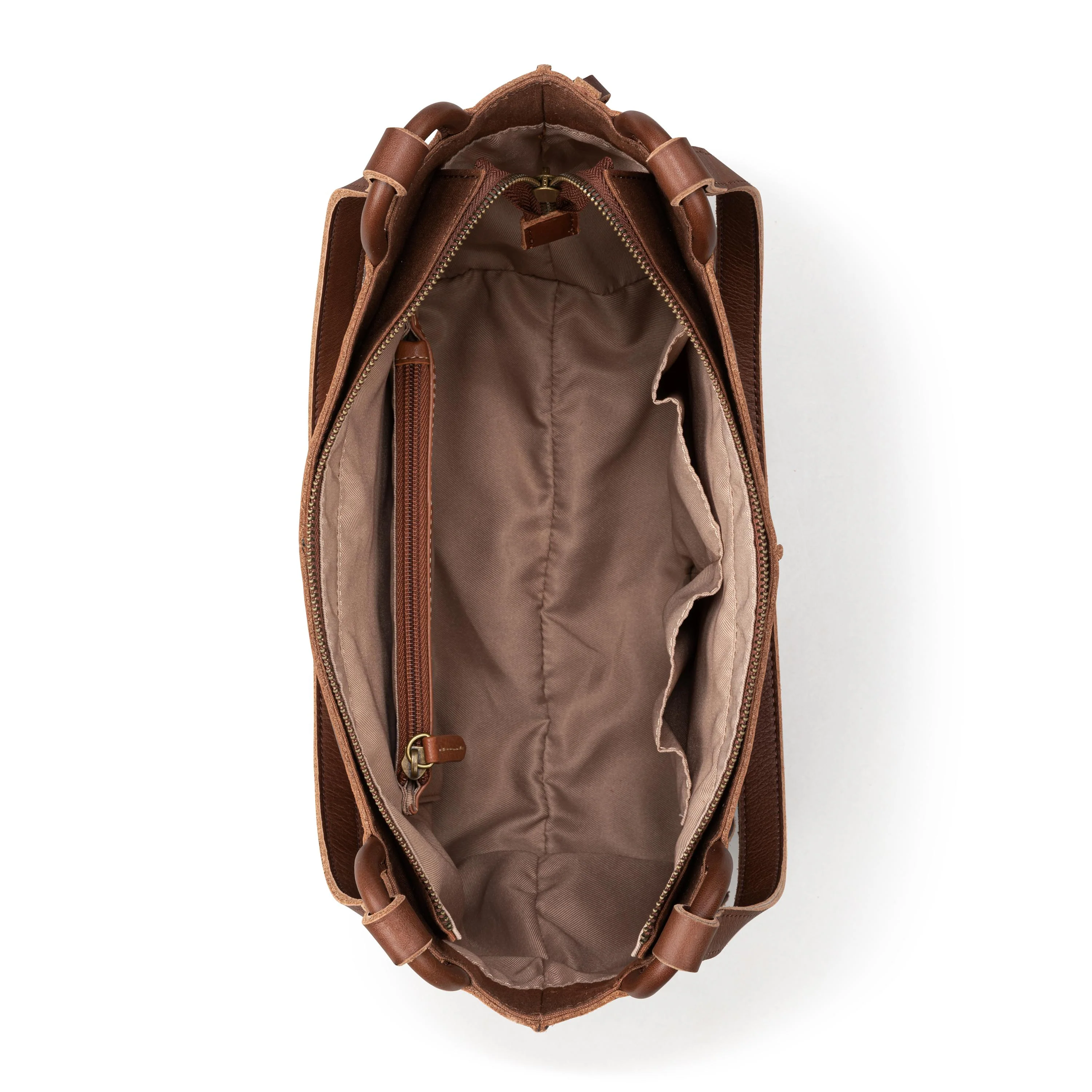 Los Feliz Satchel - Leather - Whiskey - Image 4