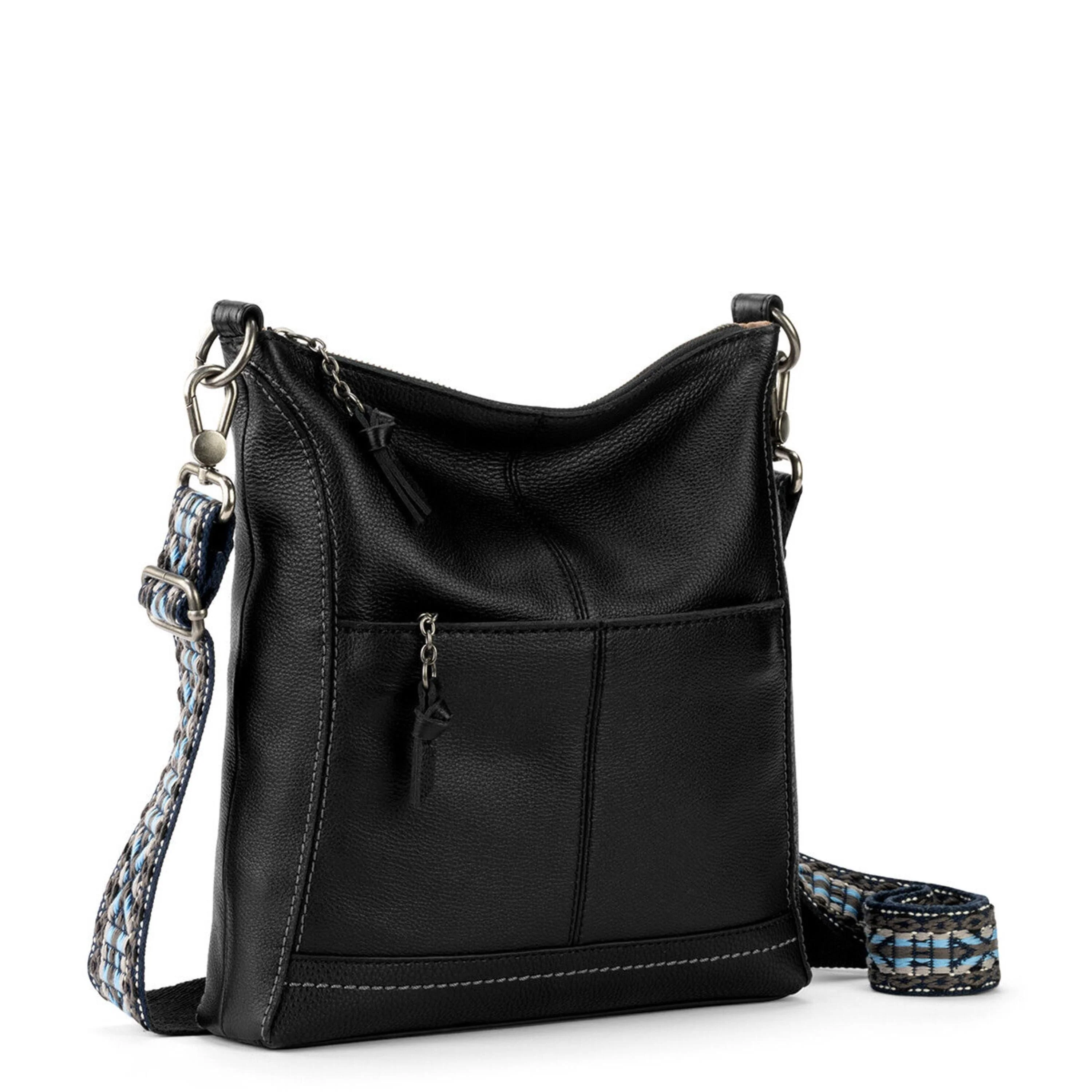 Lucia Crossbody - Leather - Black - Image 3