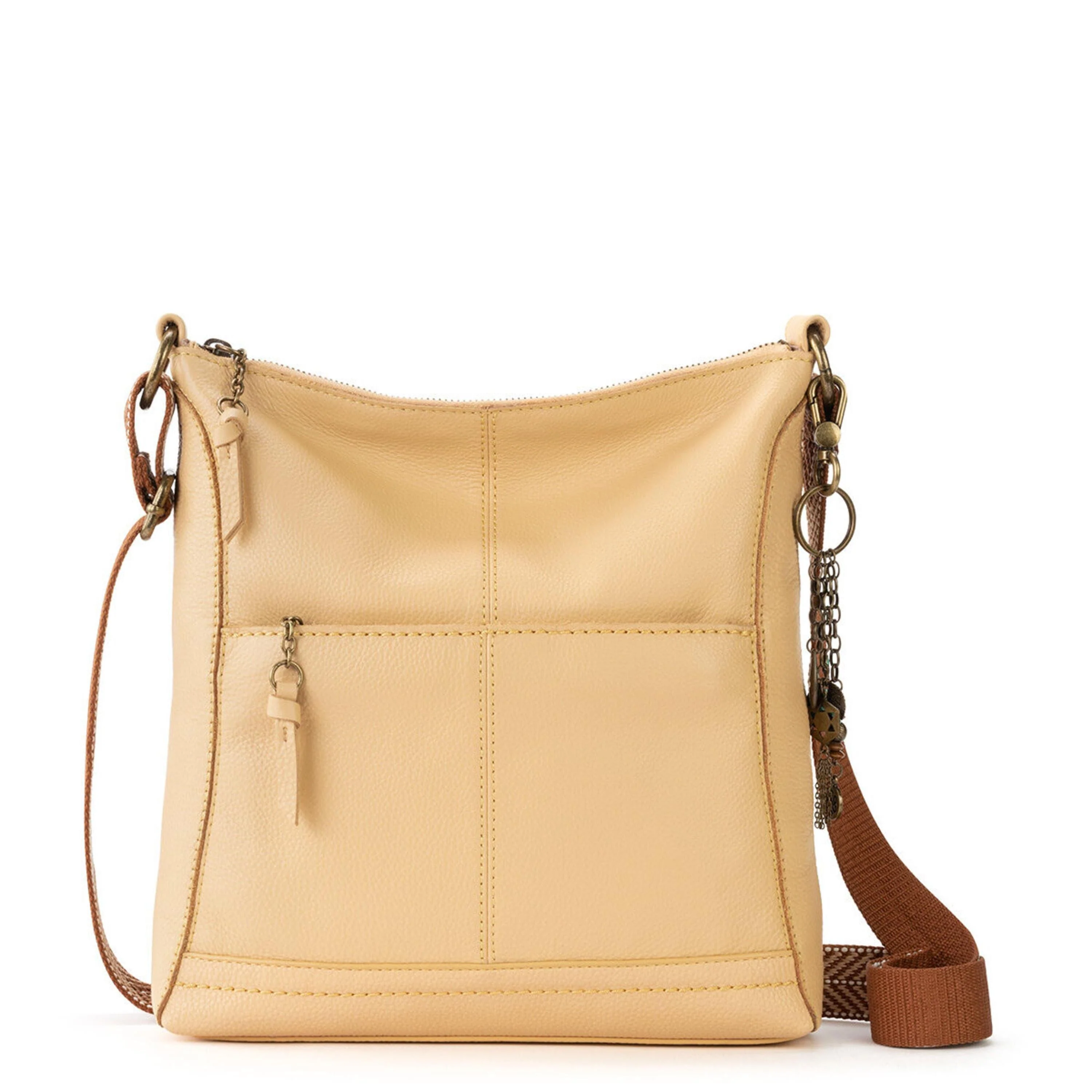 Lucia Crossbody - Leather - Buttercup