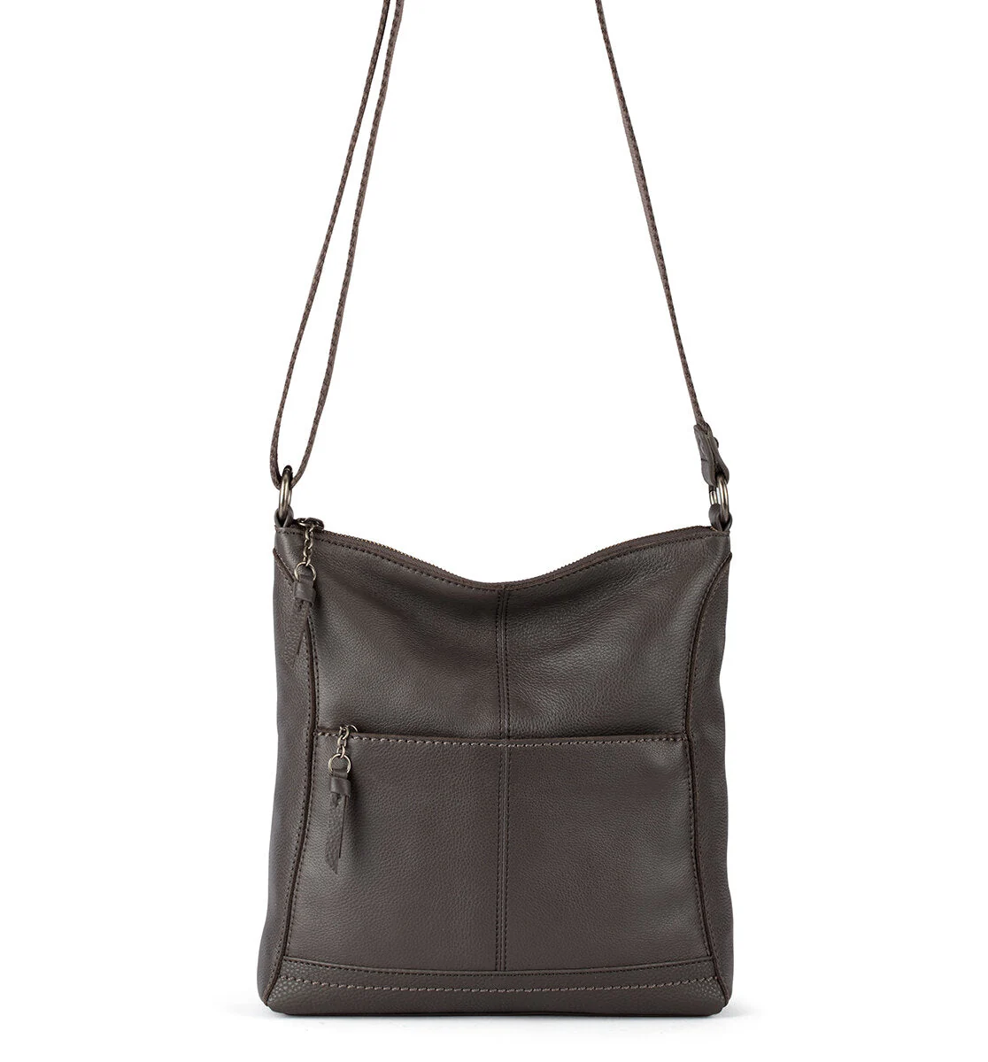 Lucia Crossbody - Leather - Slate - Image 3