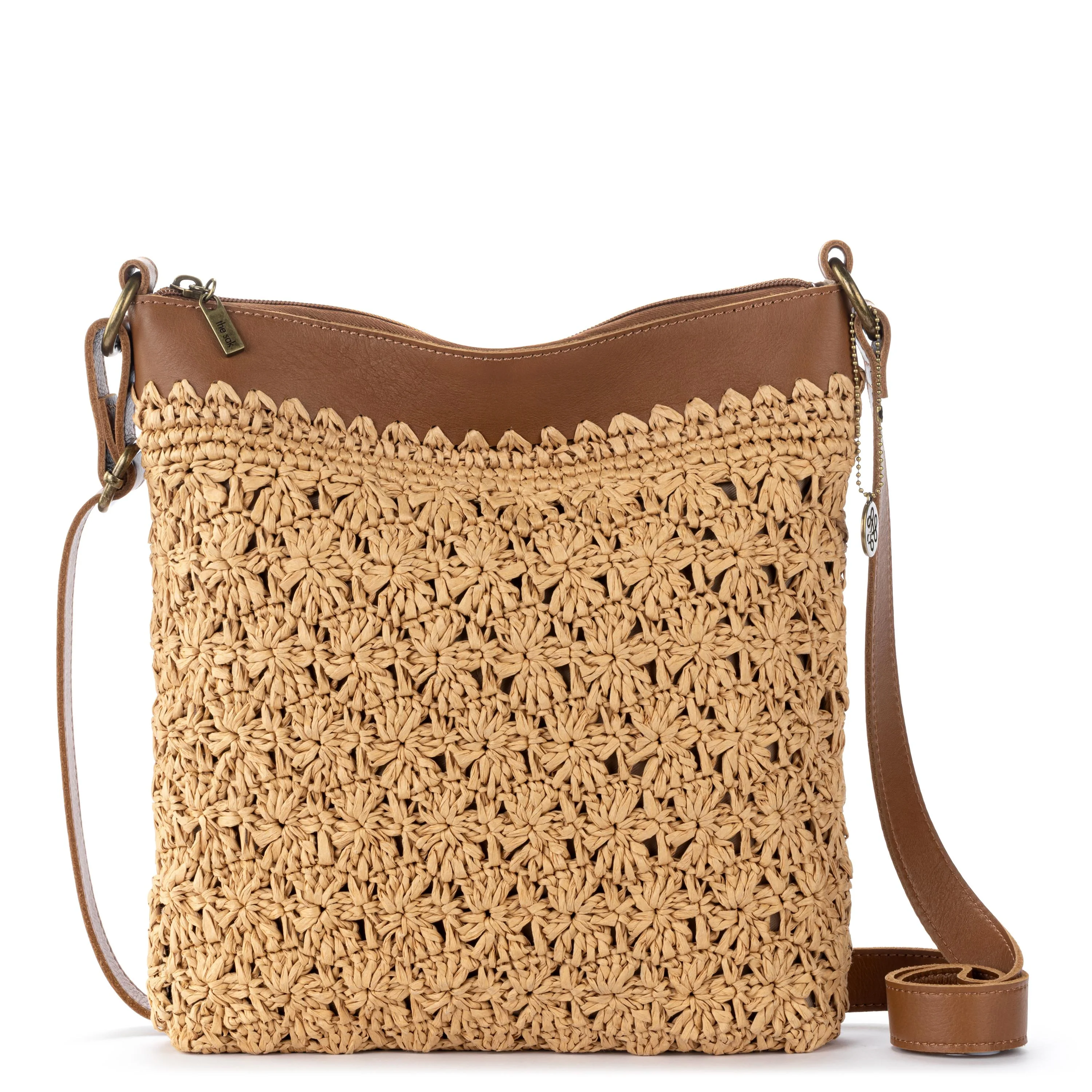 Lucia Crossbody - Straw - Natural Primrose