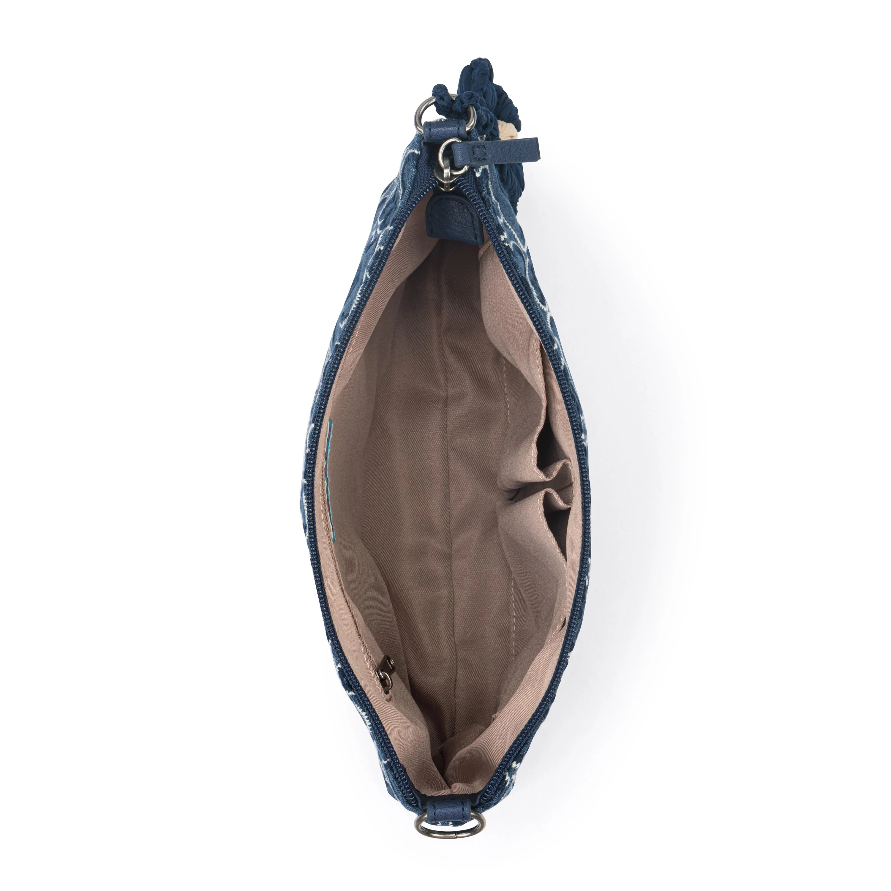 Lumi Crossbody - Denim - Denim Retro Flower - Image 3