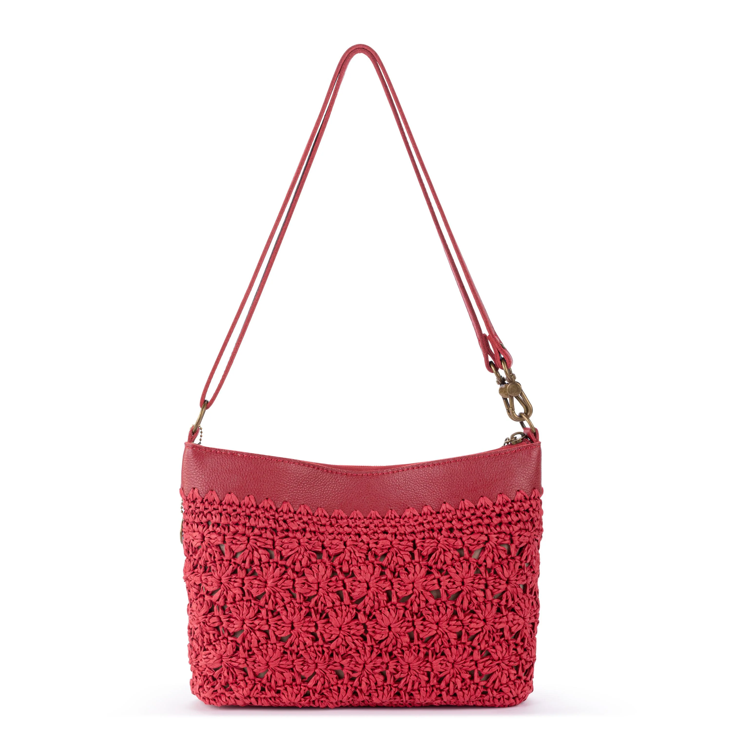 Lumi Crossbody - Straw - Scarlet Primrose - Image 4