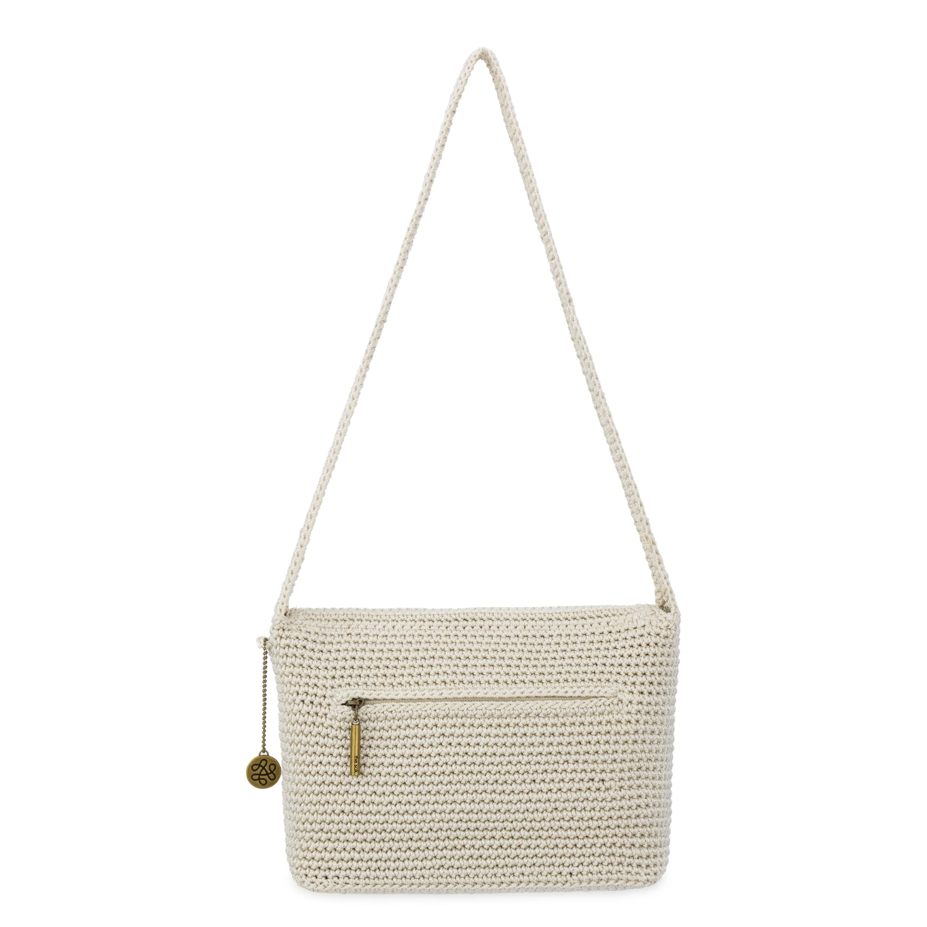 Marlow Flap Shoulder Bag - Hand Crochet - Sardines - Image 5