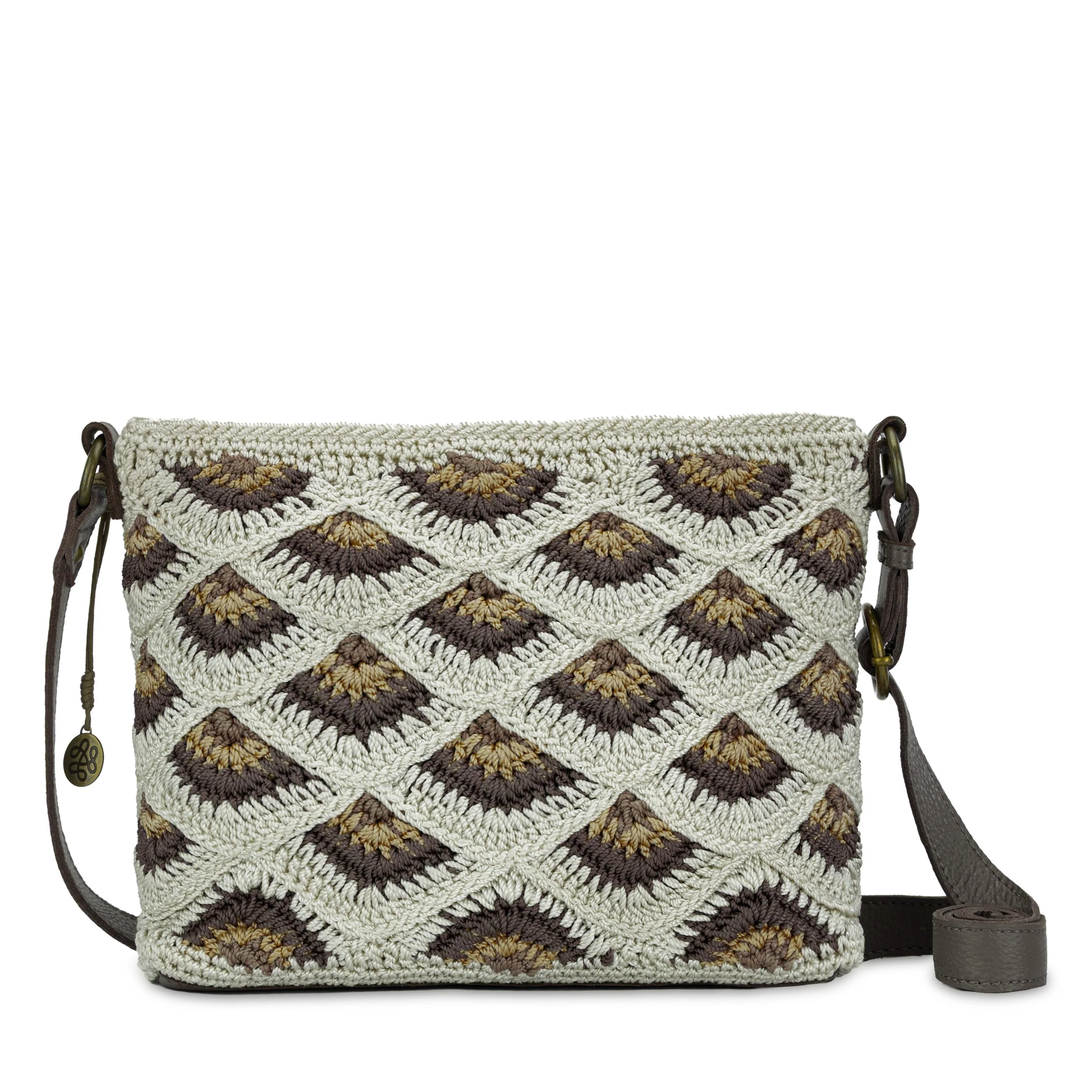 Melrose Crossbody - Hand Crochet - Natural Mermaid - Image 5