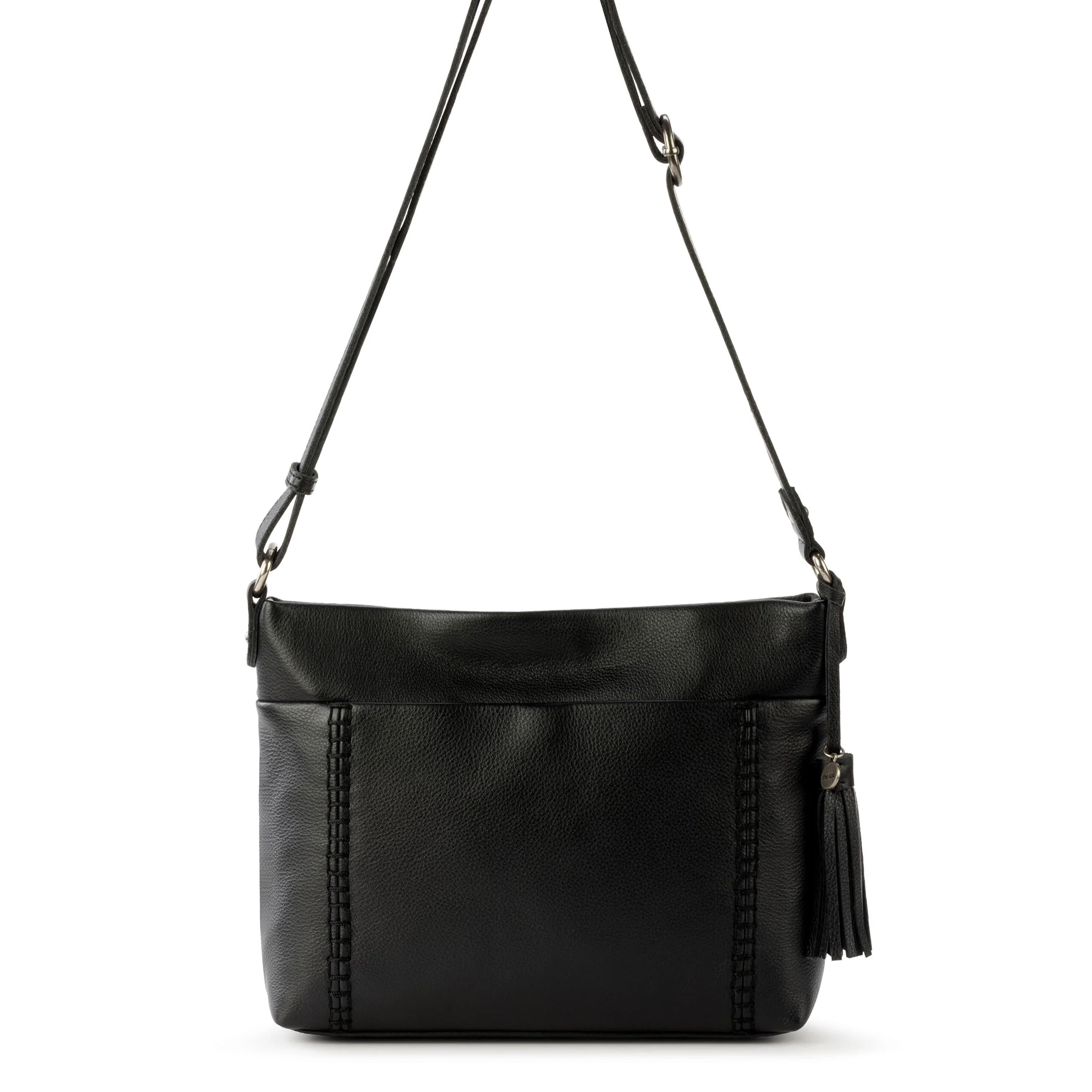 Melrose Crossbody - Leather - Black - Image 2