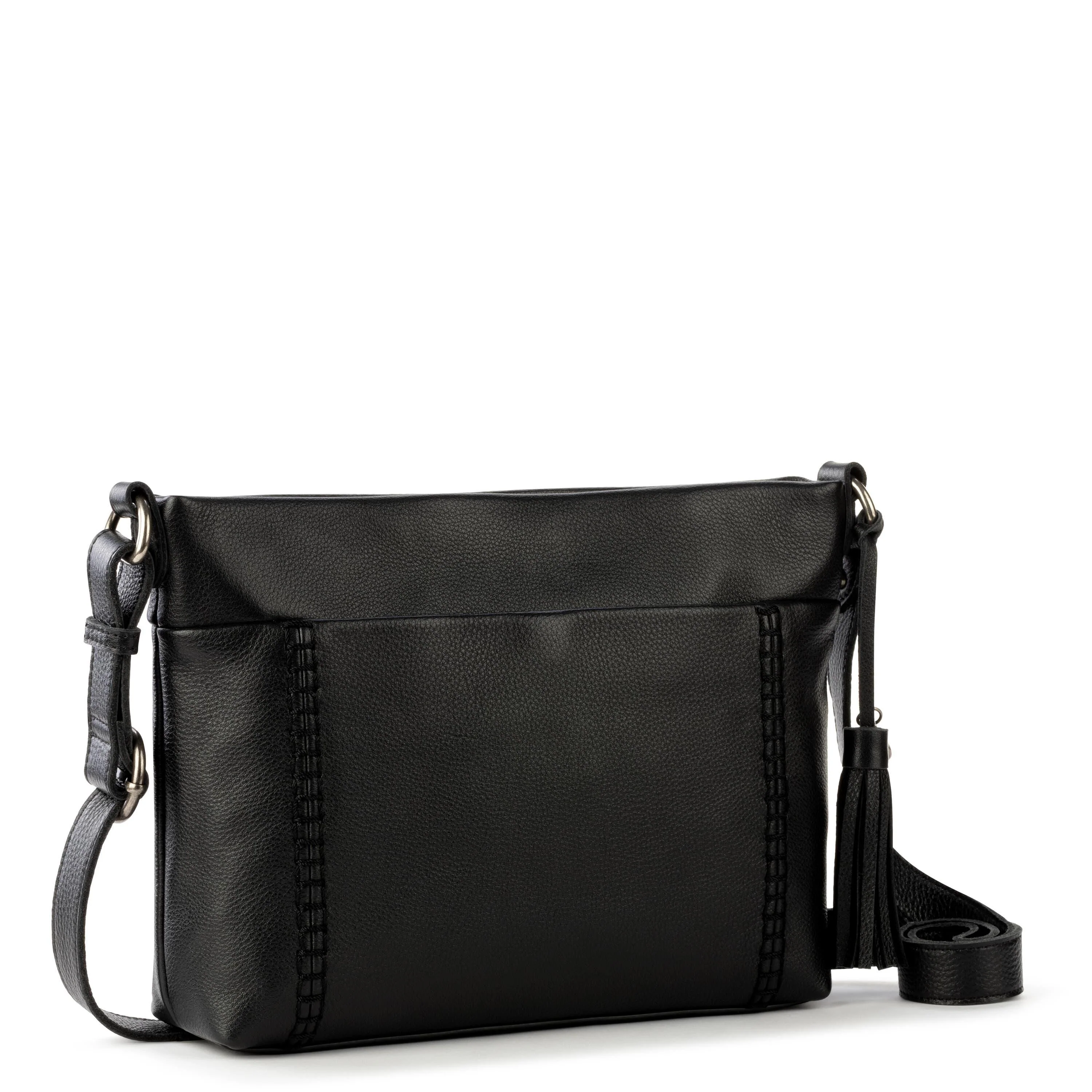 Melrose Crossbody - Leather - Black - Image 3
