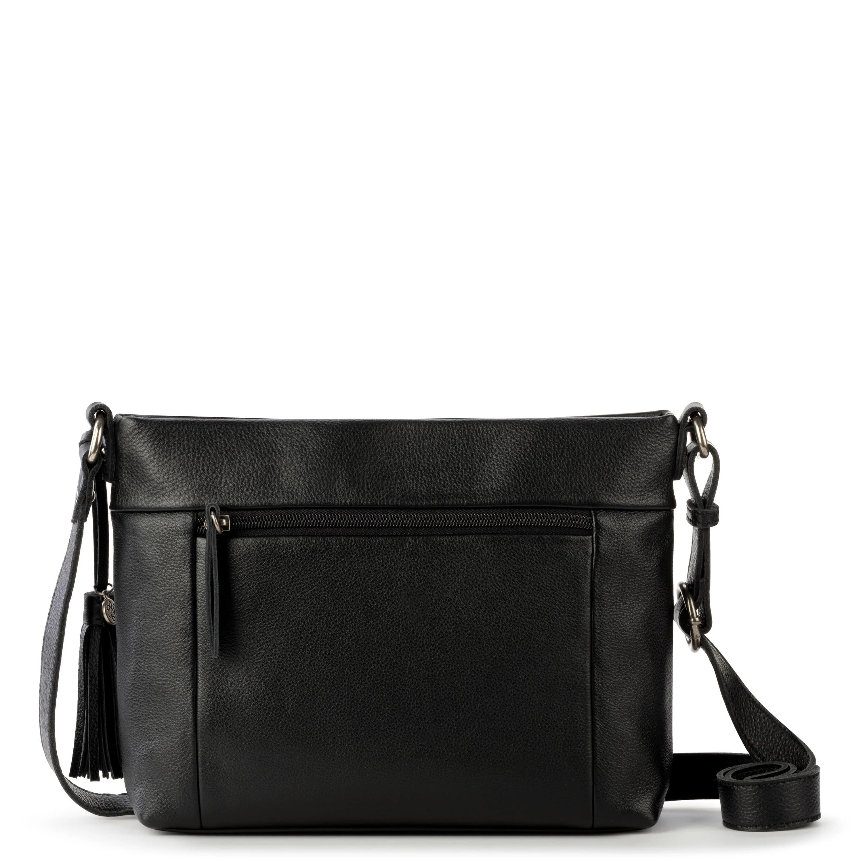 Melrose Crossbody - Leather - Black - Image 5