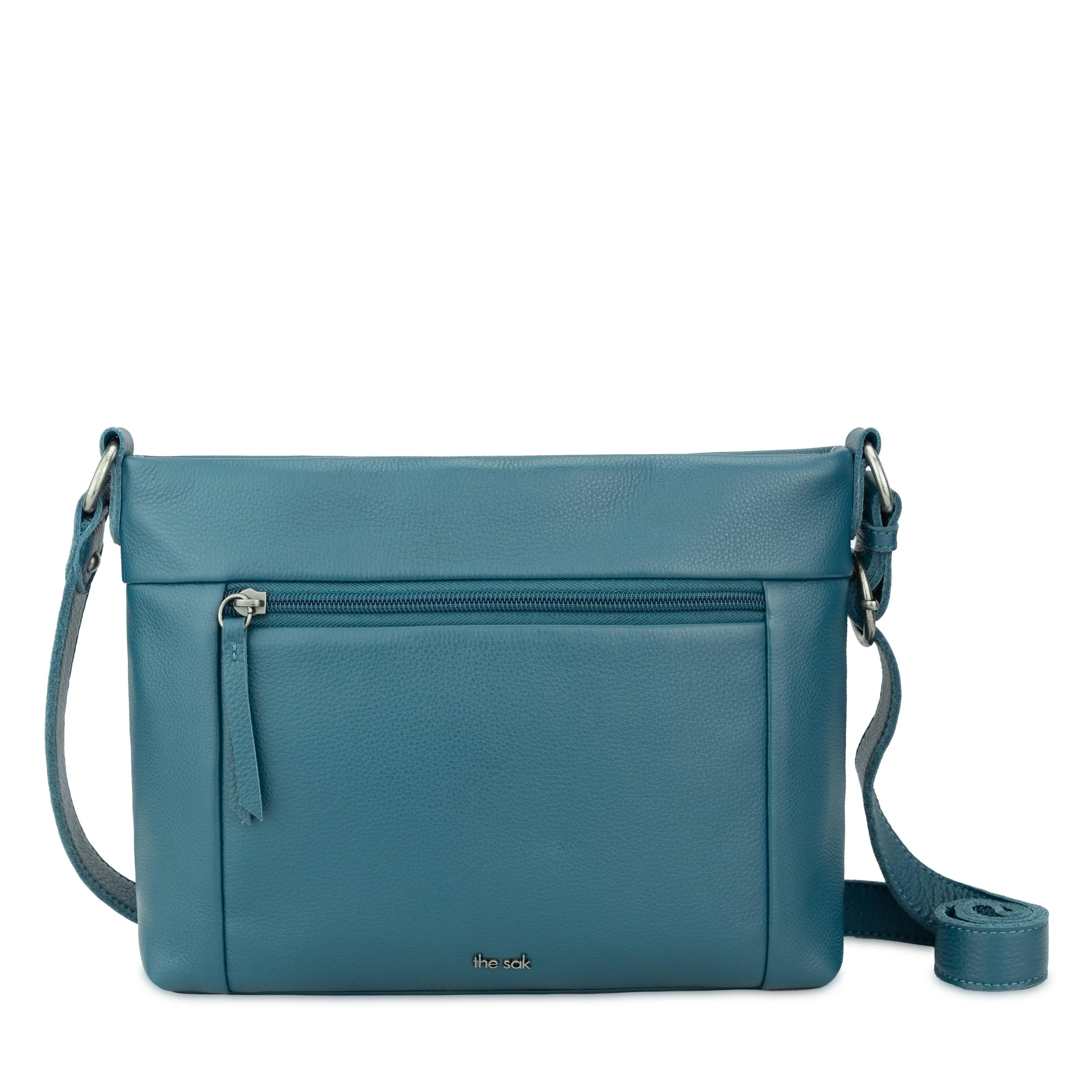 Melrose Crossbody - Leather - Deep Teal - Image 5