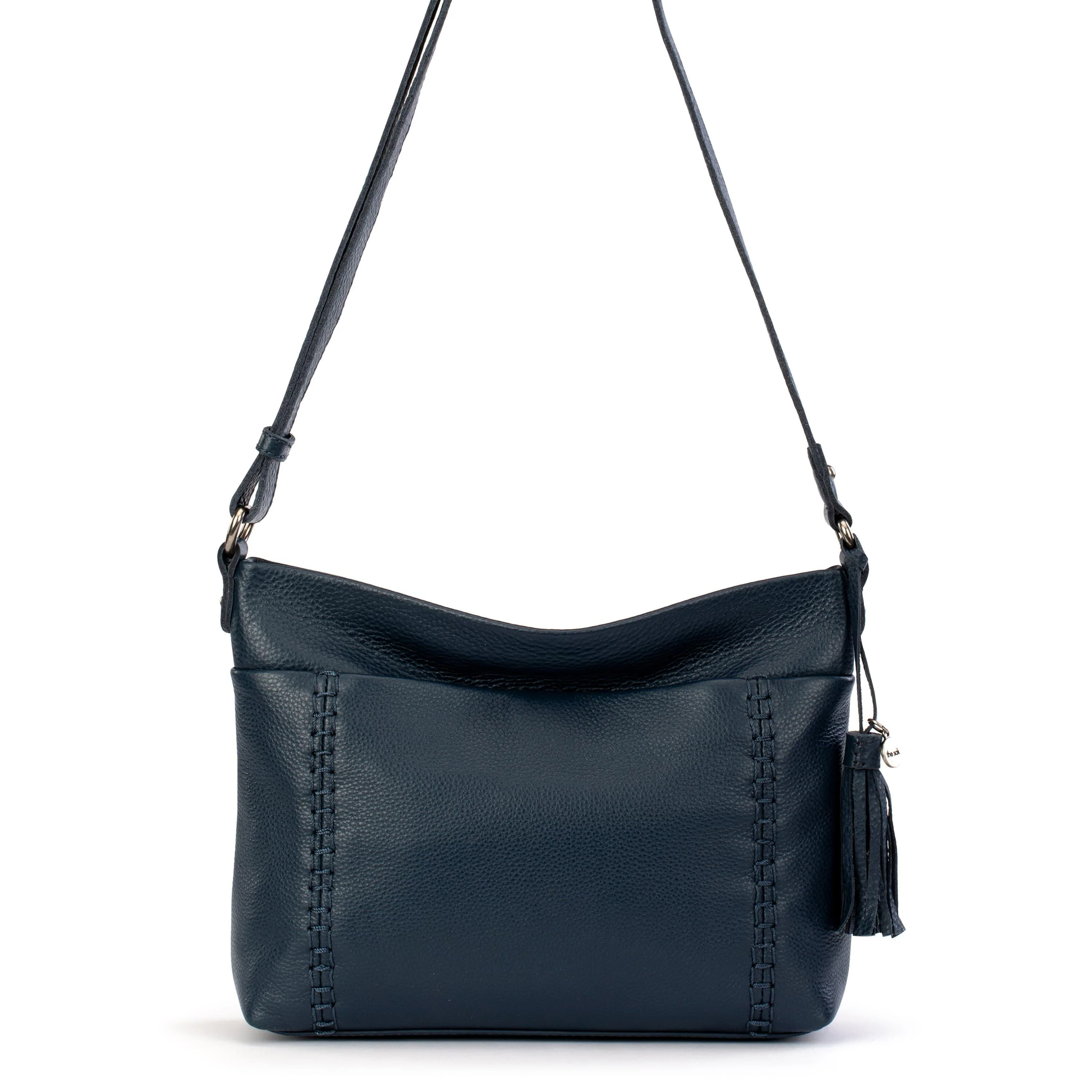 Melrose Crossbody - Leather - Indigo - Image 3