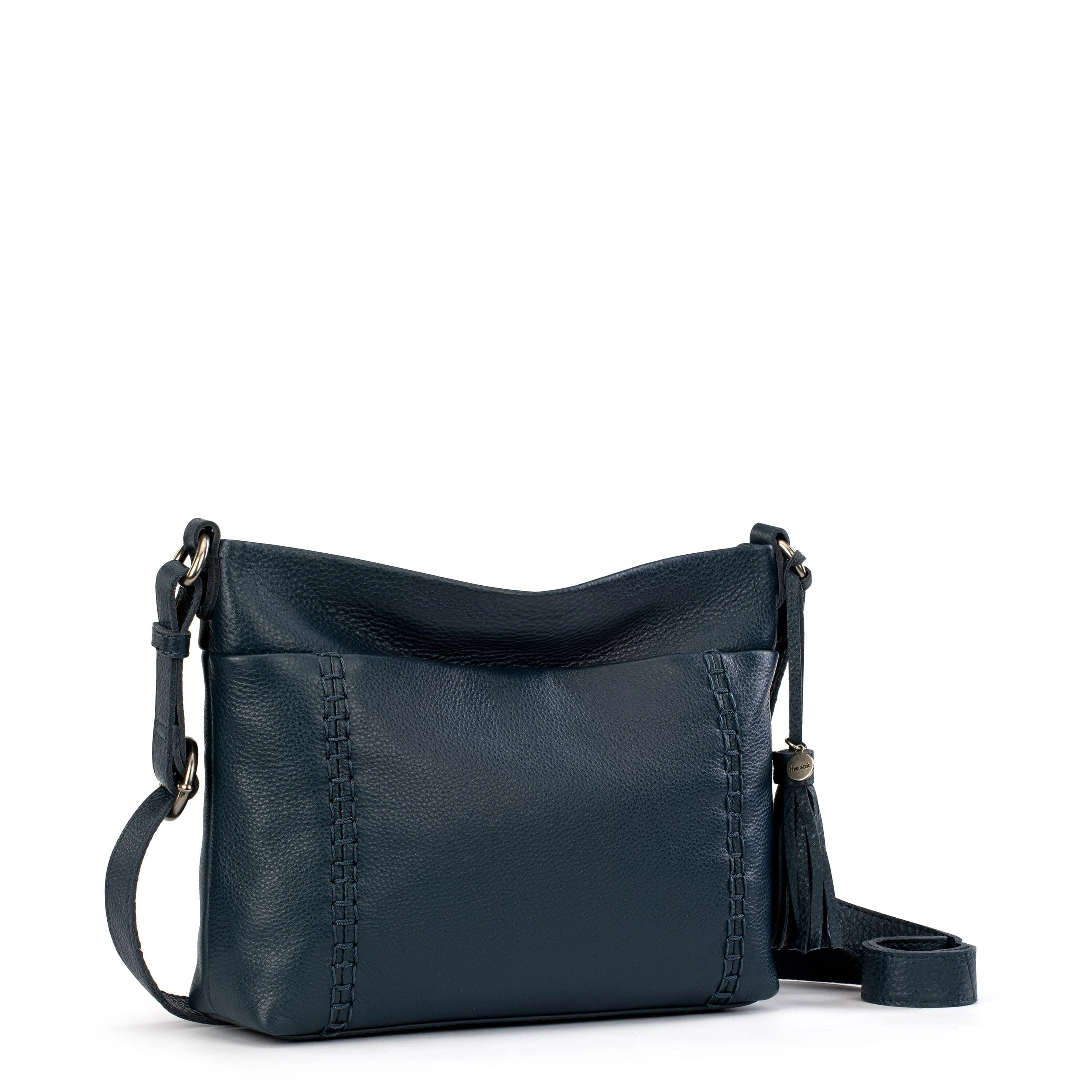 Melrose Crossbody - Leather - Indigo - Image 4
