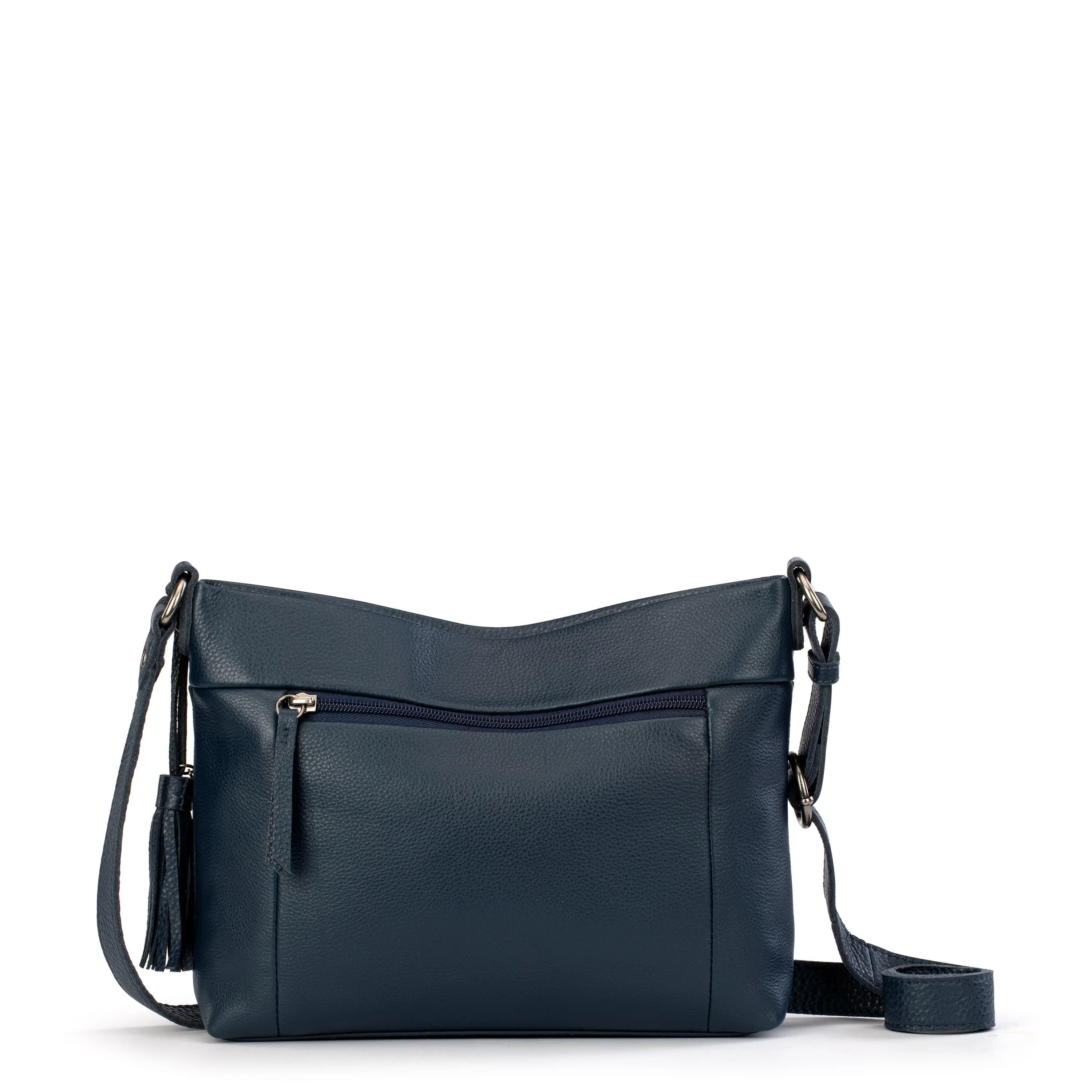 Melrose Crossbody - Leather - Indigo - Image 6