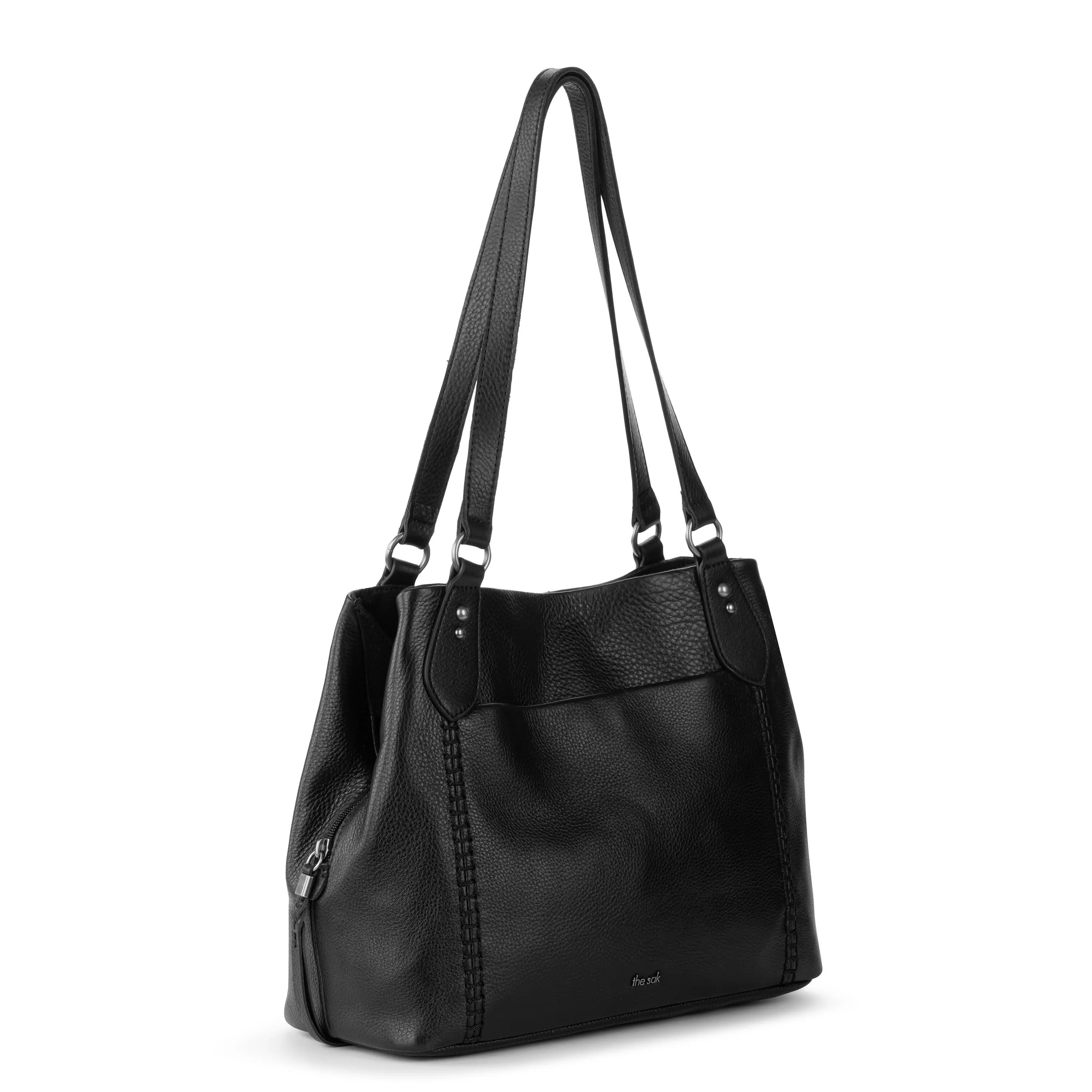 Melrose Satchel - Leather - Black - Image 3
