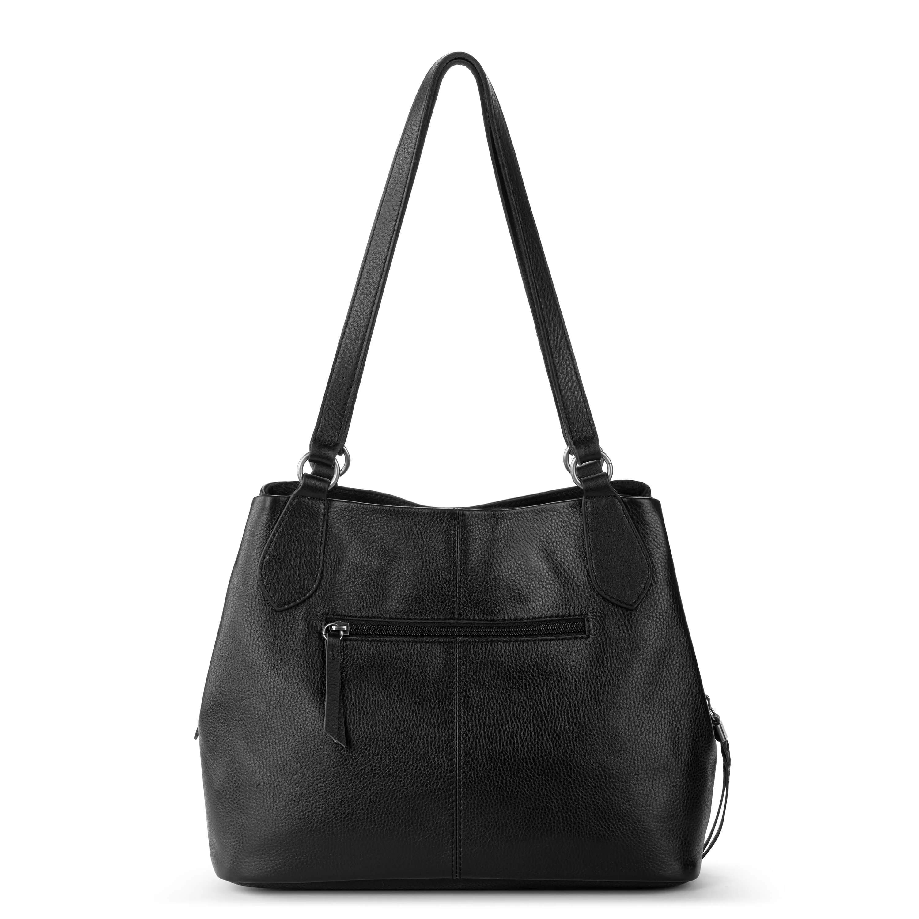 Melrose Satchel - Leather - Black - Image 5