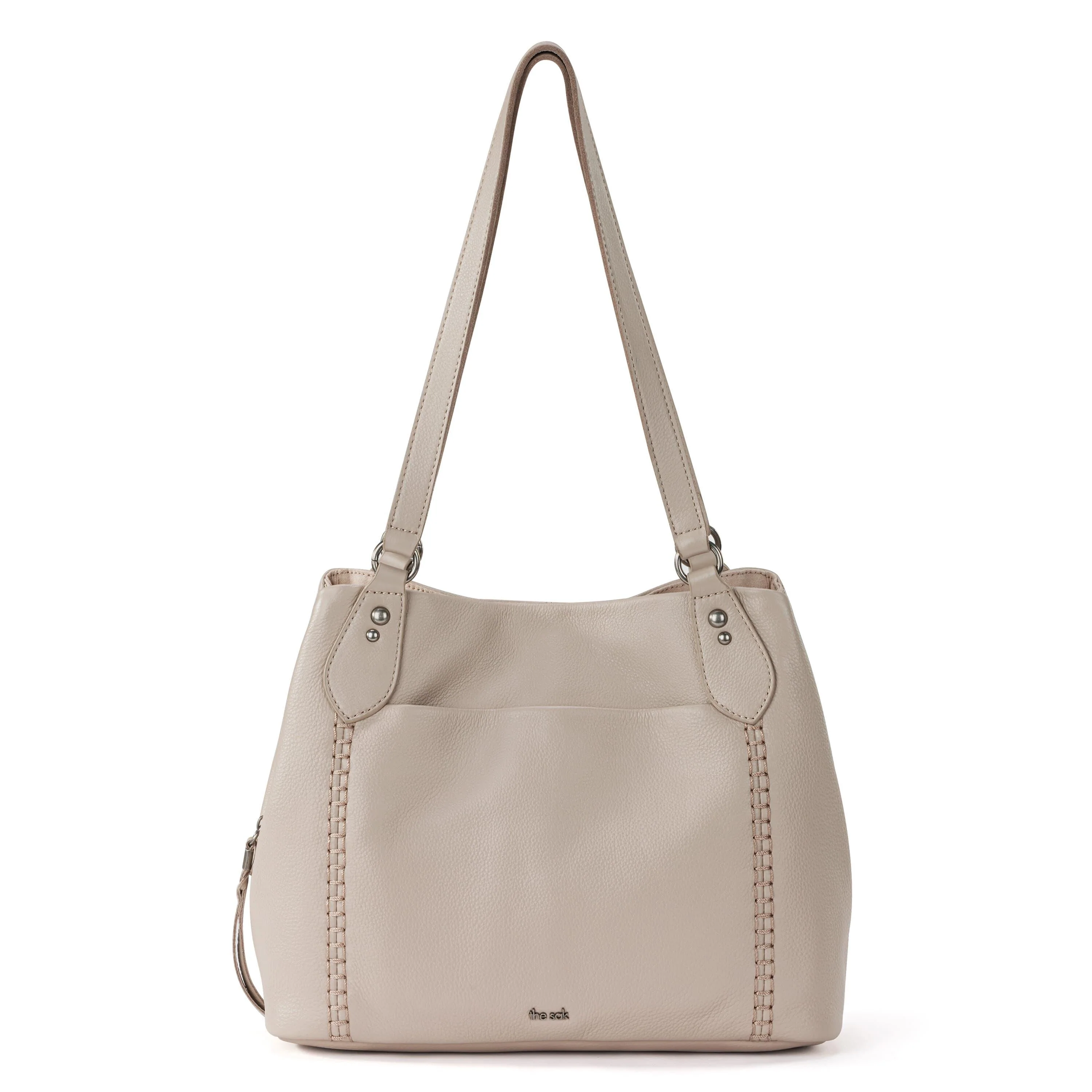 Melrose Satchel - Leather - Sand