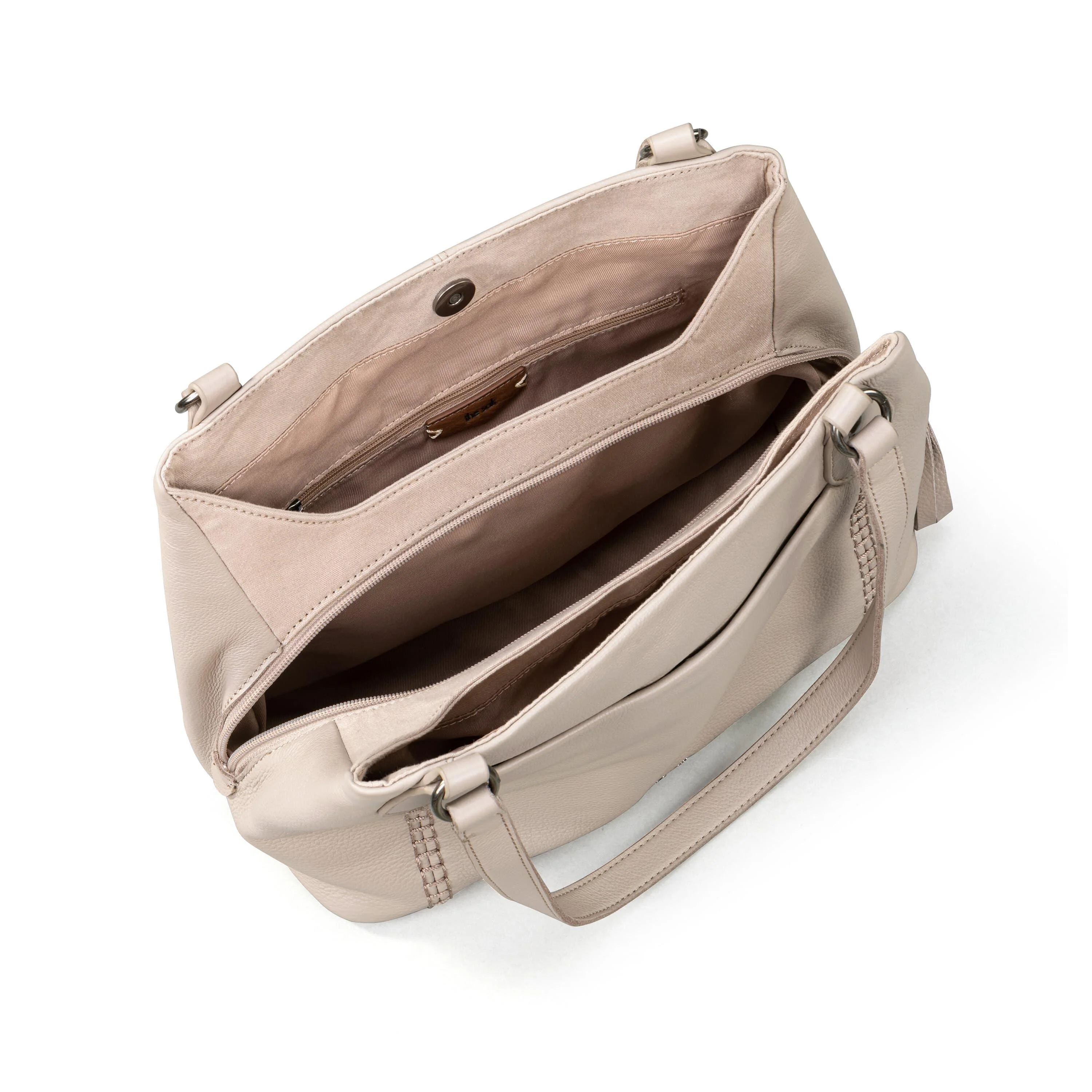 Melrose Satchel - Leather - Sand - Image 3