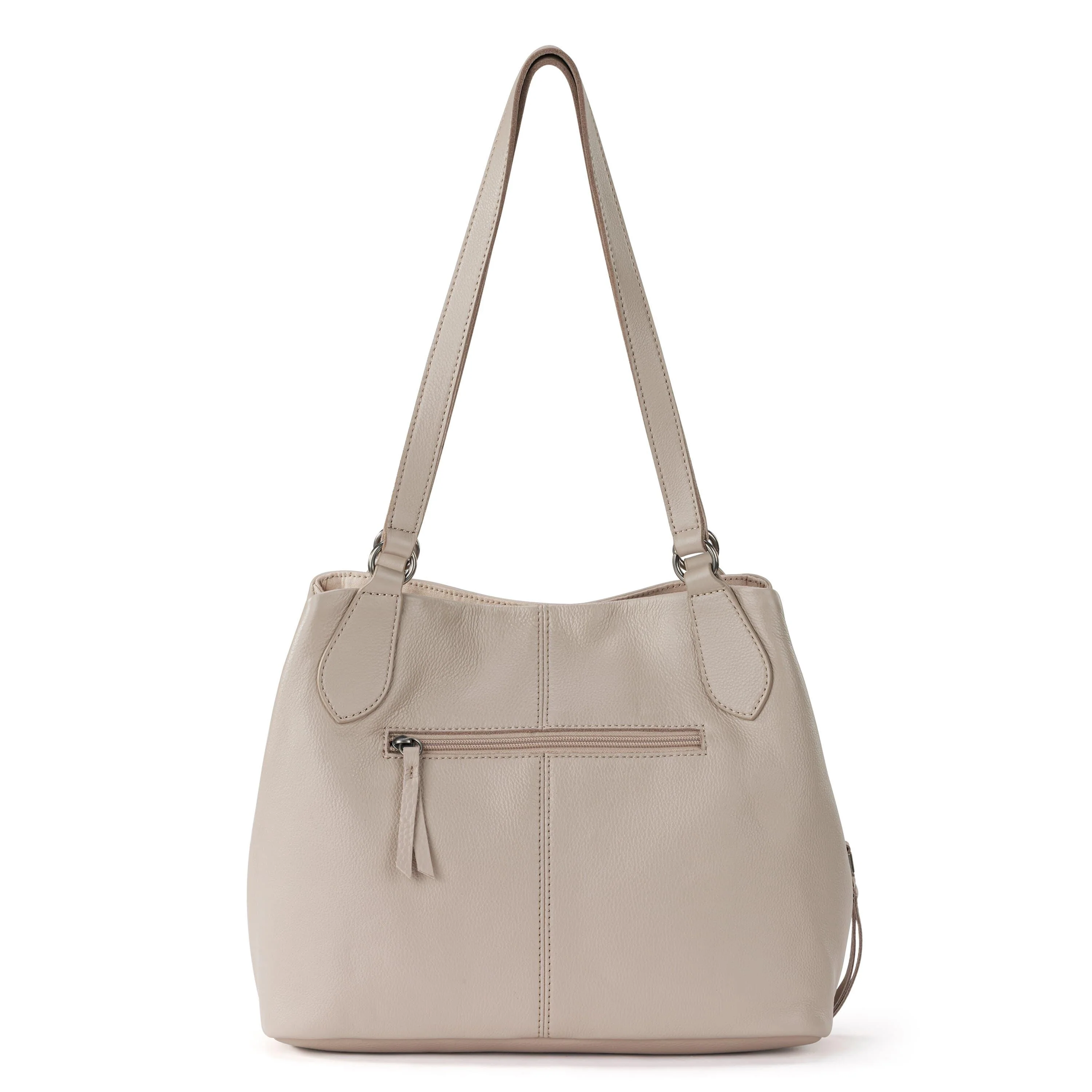 Melrose Satchel - Leather - Sand - Image 4