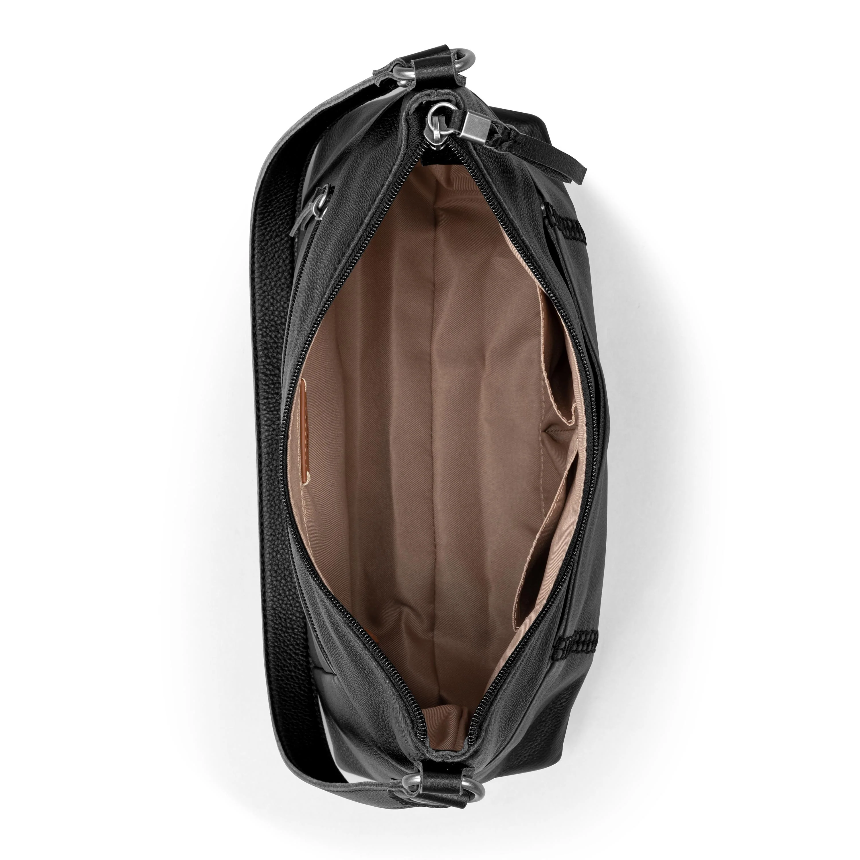 Melrose Shoulder Bag - Leather - Black - Image 4