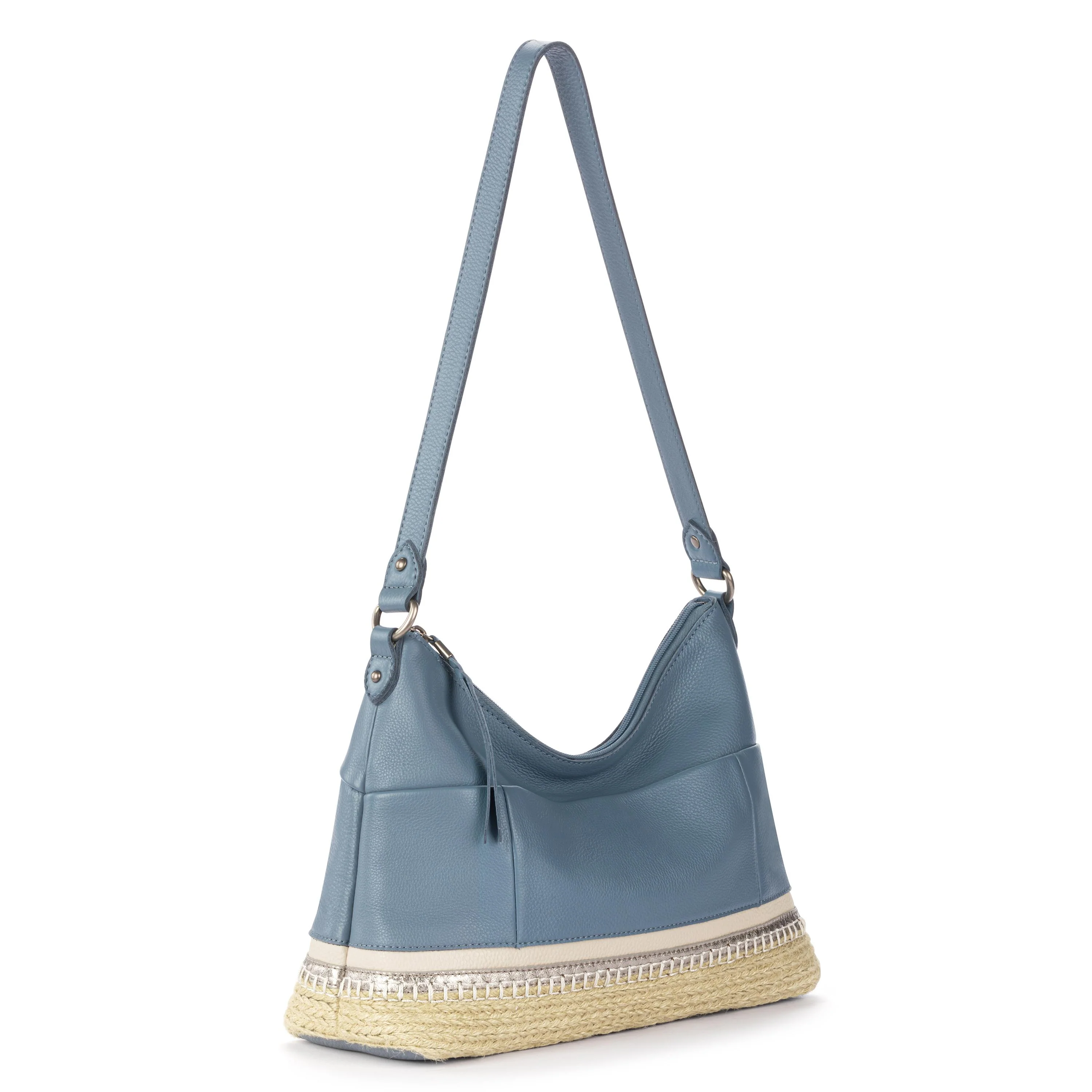 Melrose Shoulder Bag - Leather - Maritime Espadrille - Image 2