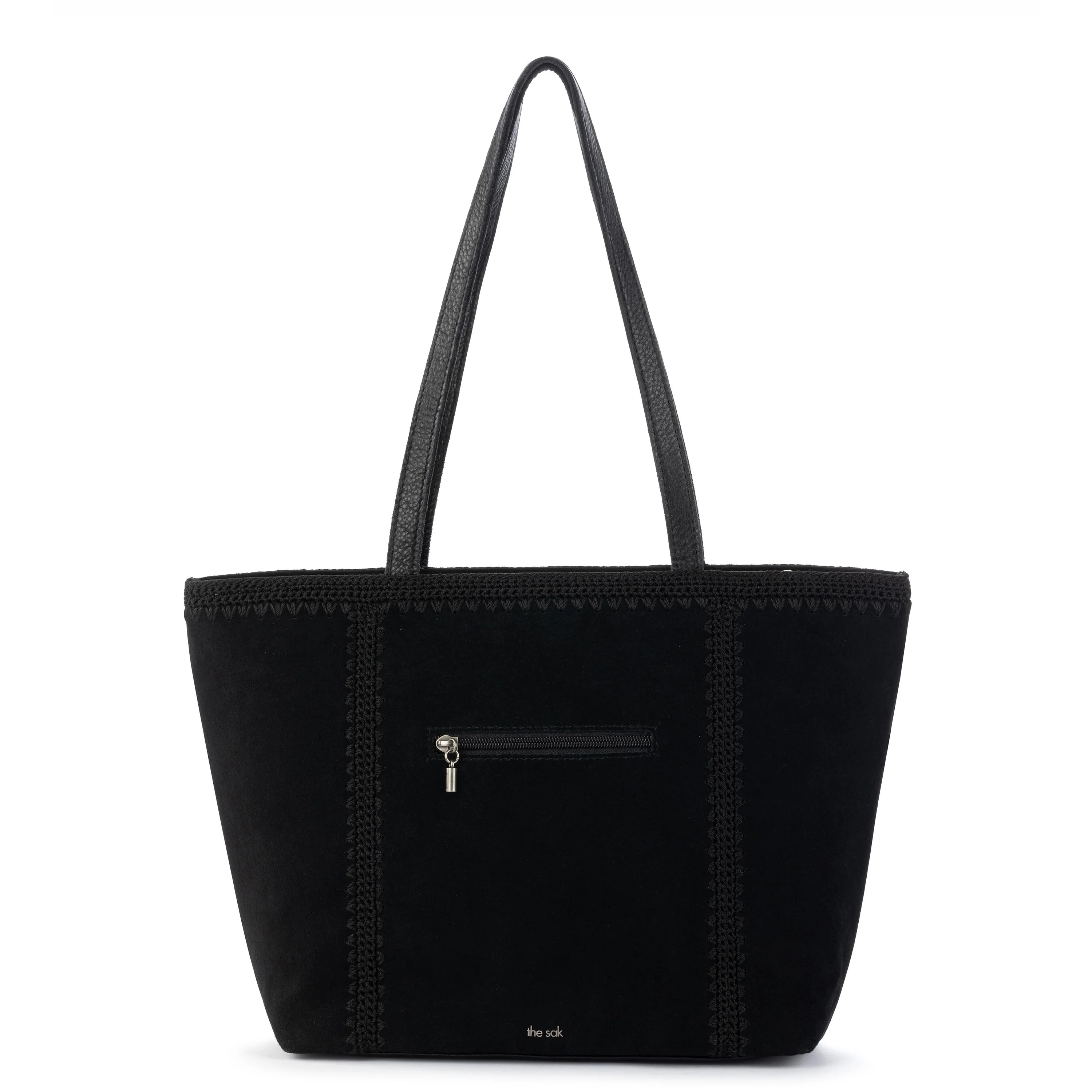 Metro Tote - Leather - Black Suede Patch - Image 4