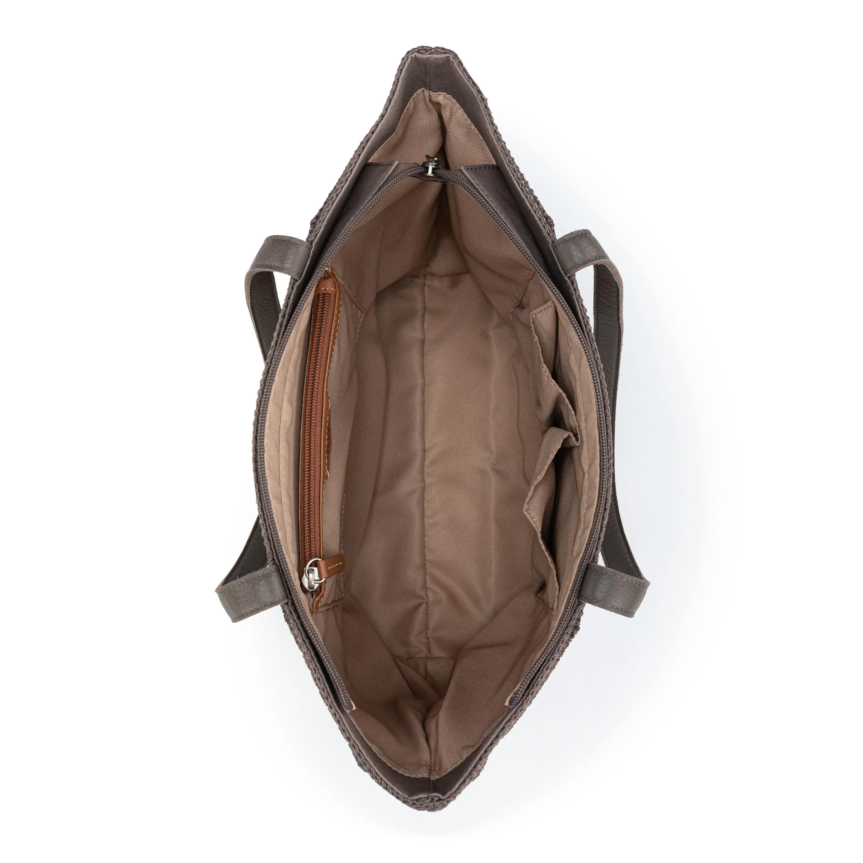Metro Tote - Leather - Mushroom Suede Patch - Image 3