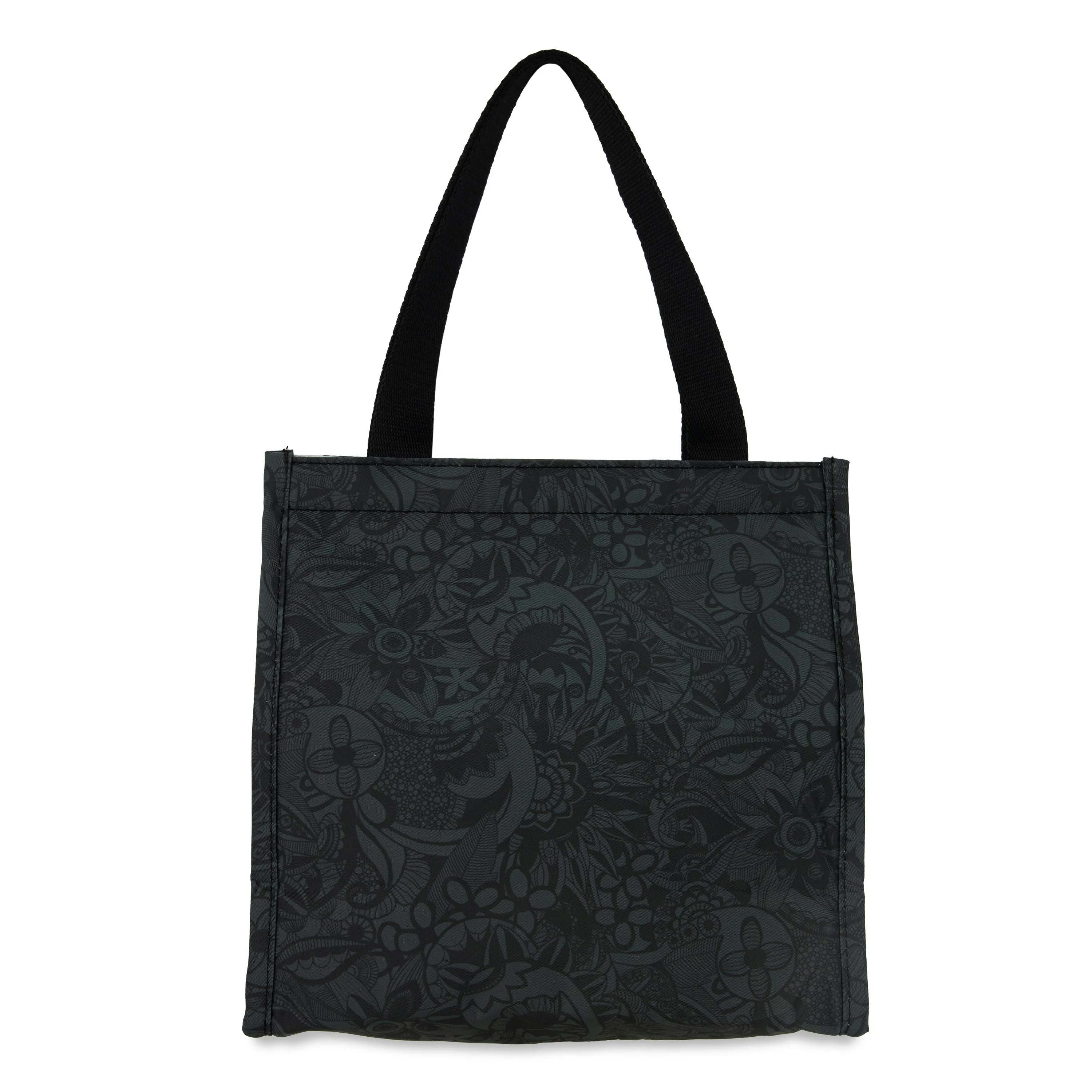 On The Go Lunch Bag - EcoTwill - Black Spirit Desert - Image 4