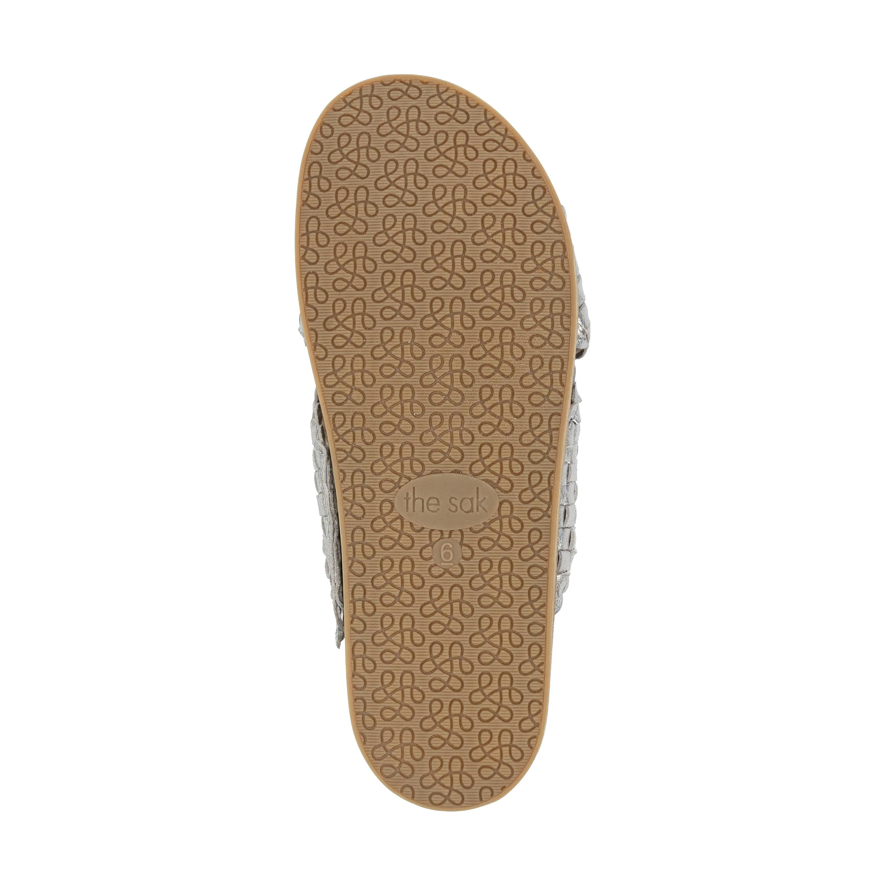 Penelope Sandal - Leather - Woven Pyrite - Image 6