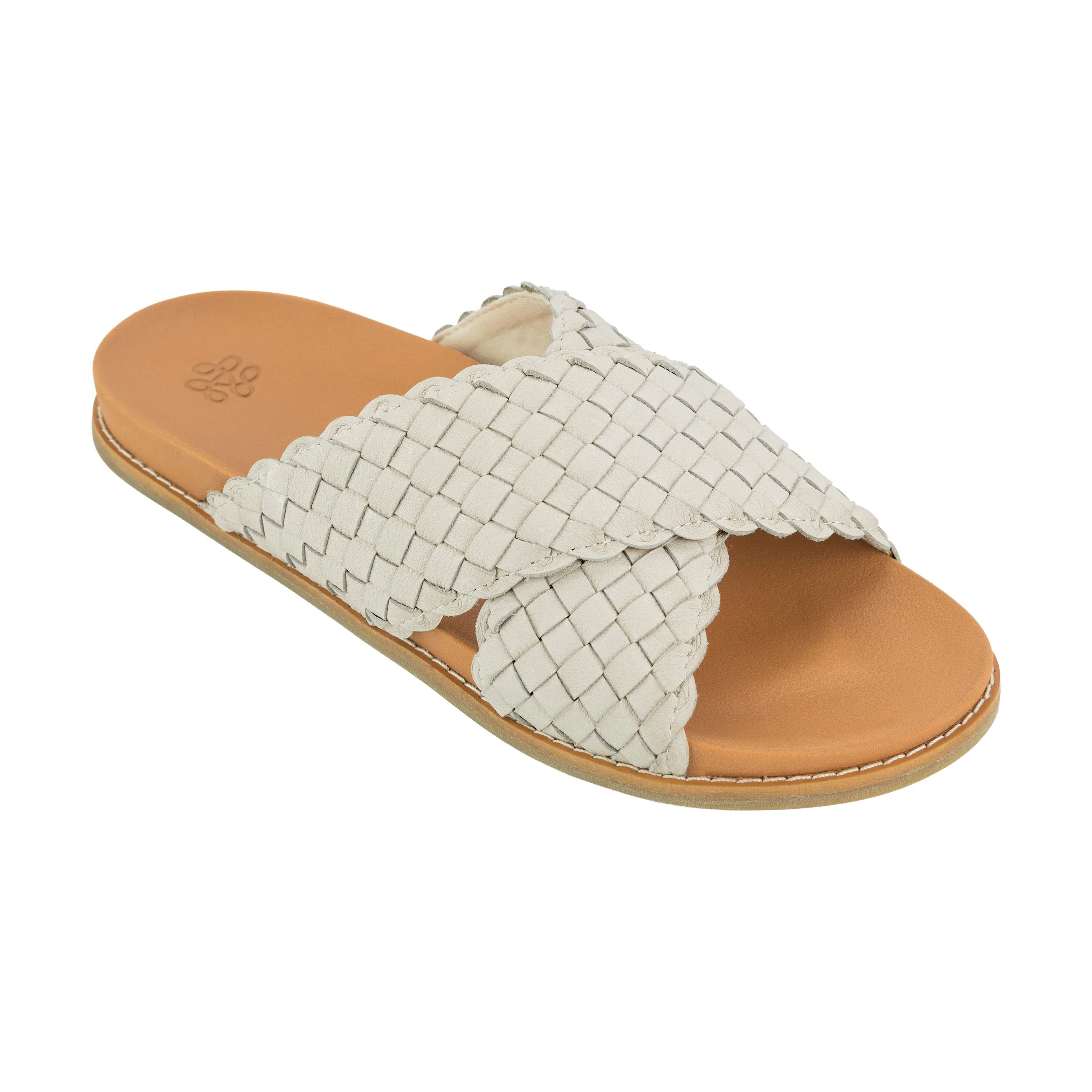 Penelope Sandal - Leather - Woven Stone - Image 3