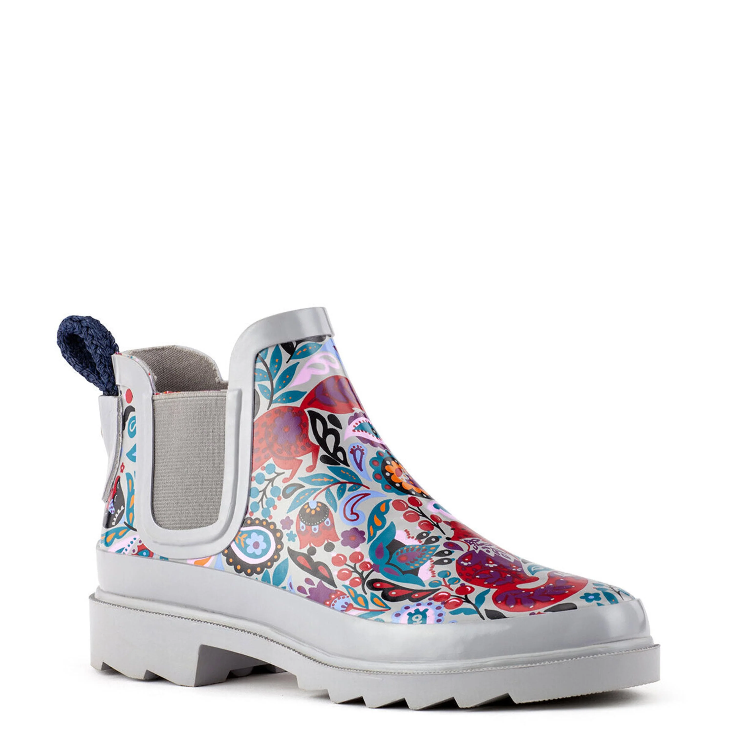 Rhyme Rainboot - Rubber - Crimson Enchanted Forest - Image 2